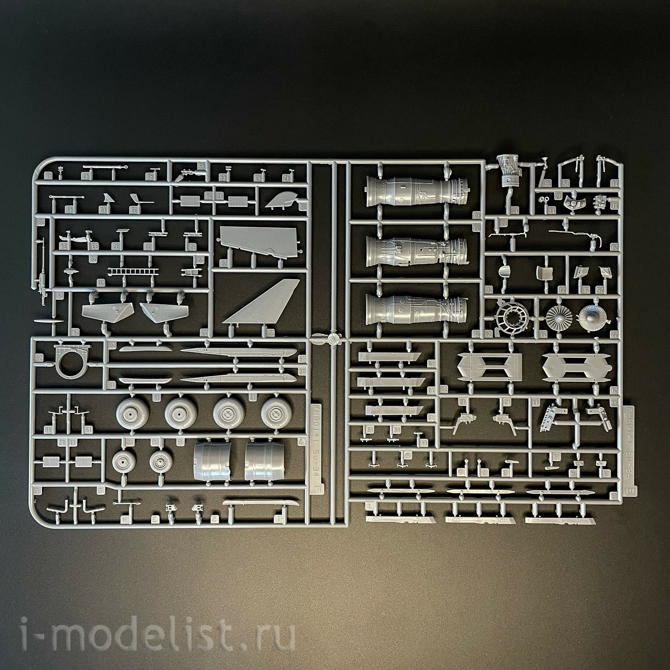 KH80141 Zimi Model 1/48 Российский многофункциональный истребитель-бомбардировщик серии «34»