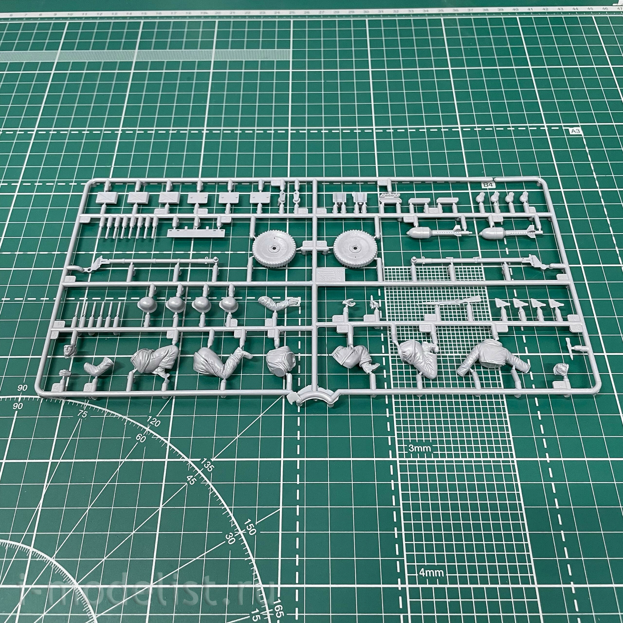 3610 Zvezda 1/35 Pak 36 with calculation