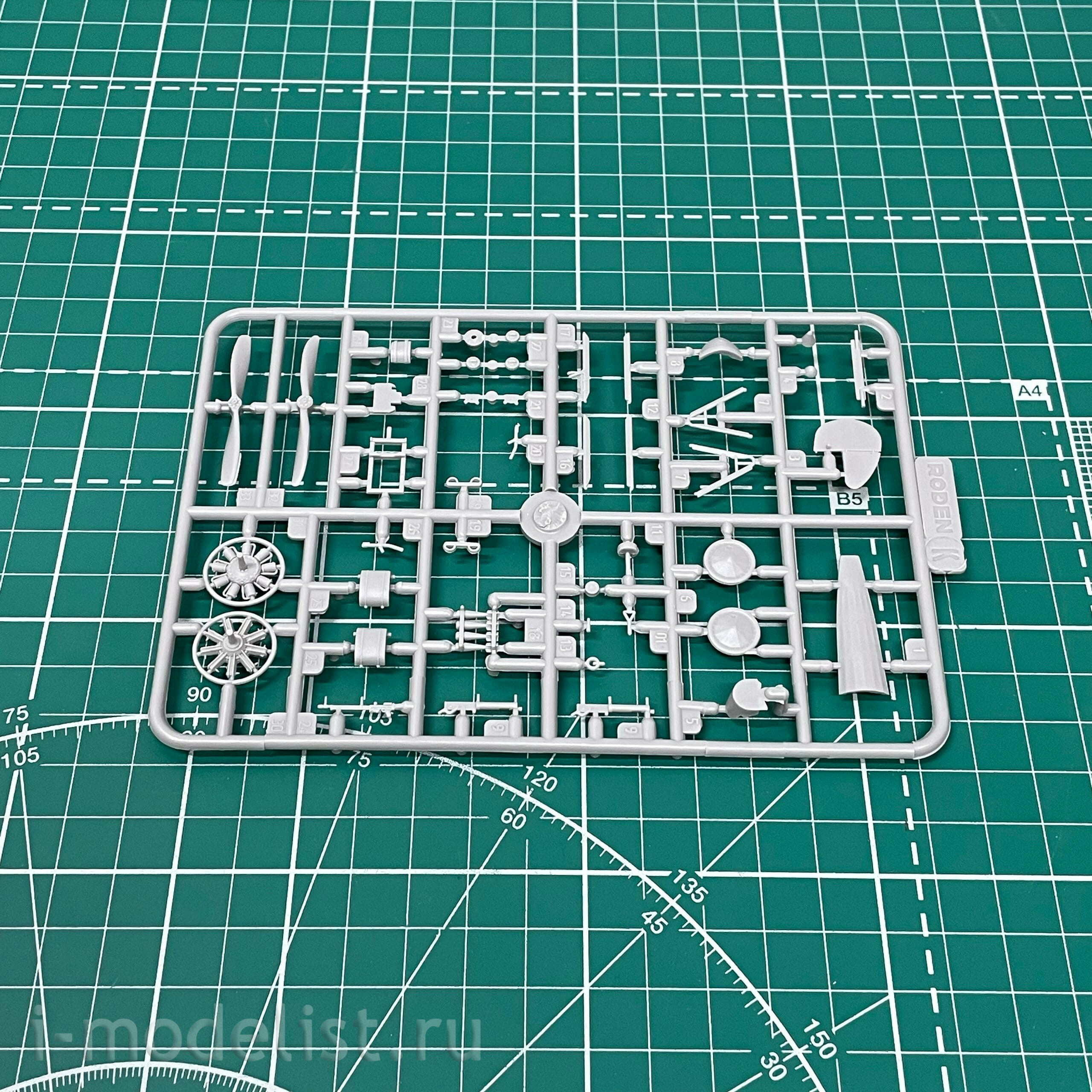 054 Roden 1/72 Sopwith Camel Trainer Aircraft