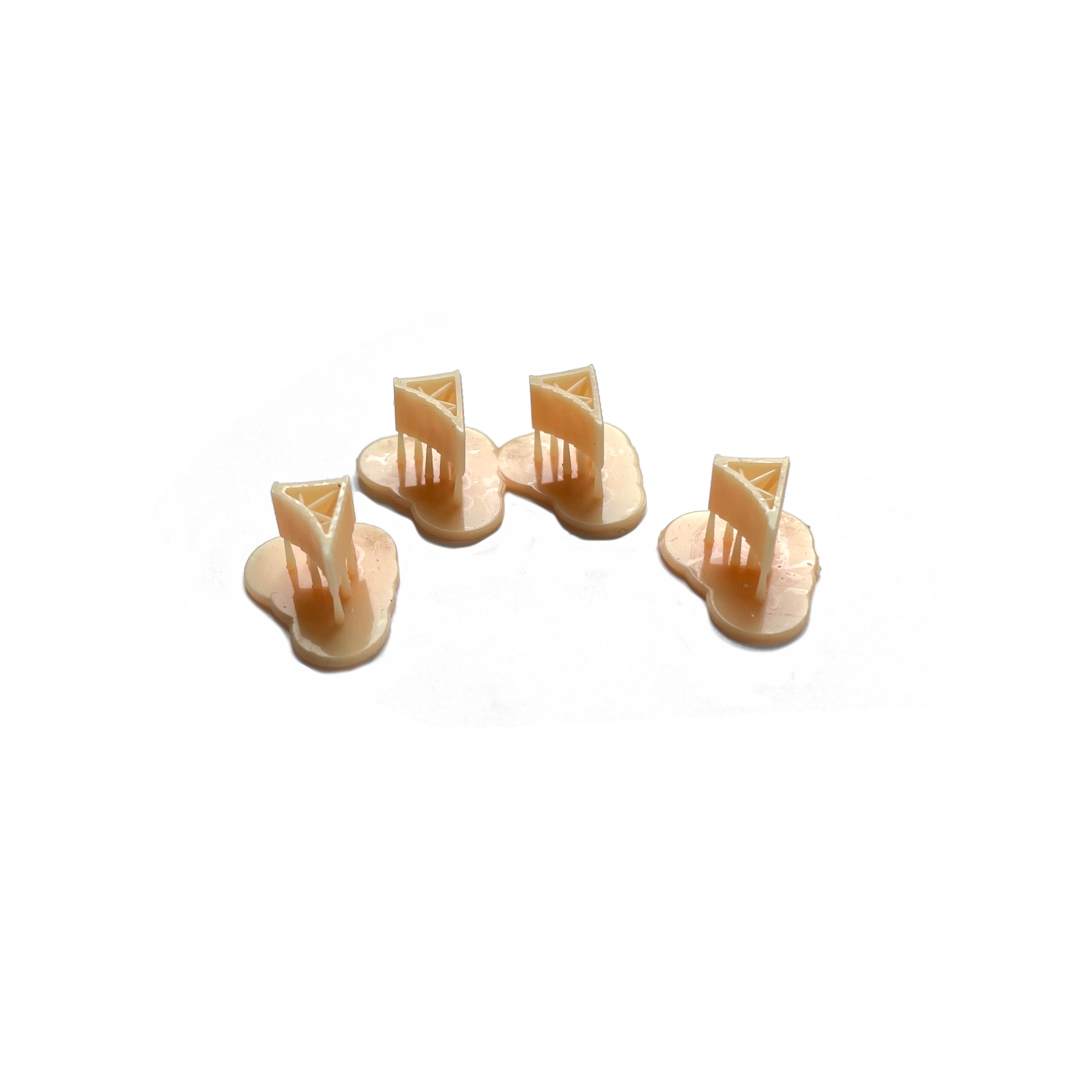MM72321 Major Models 1/72 Aviation Wheel Stop (4 pcs)