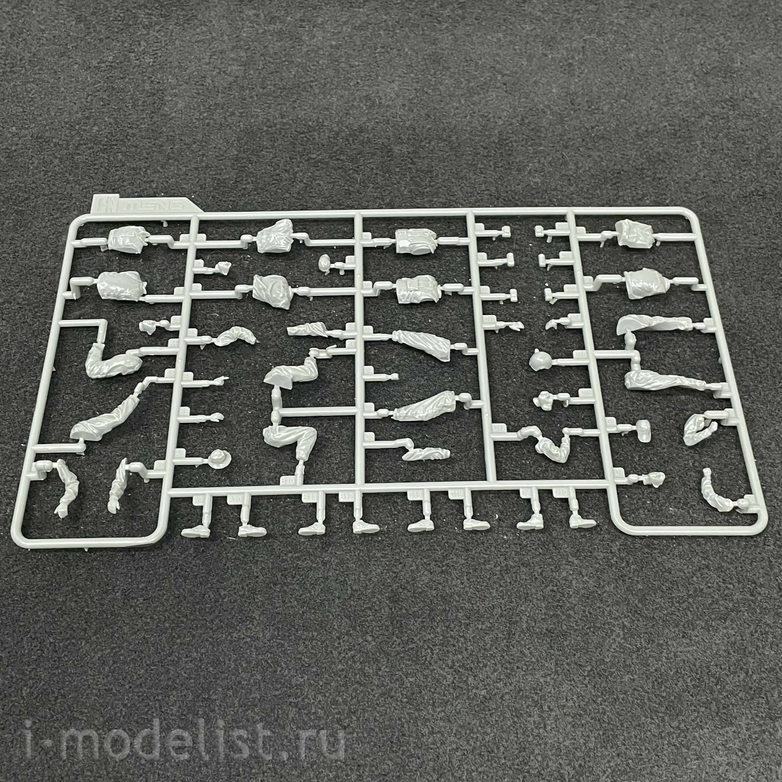 HS-002 Meng 1/35 IDF Tank Crew