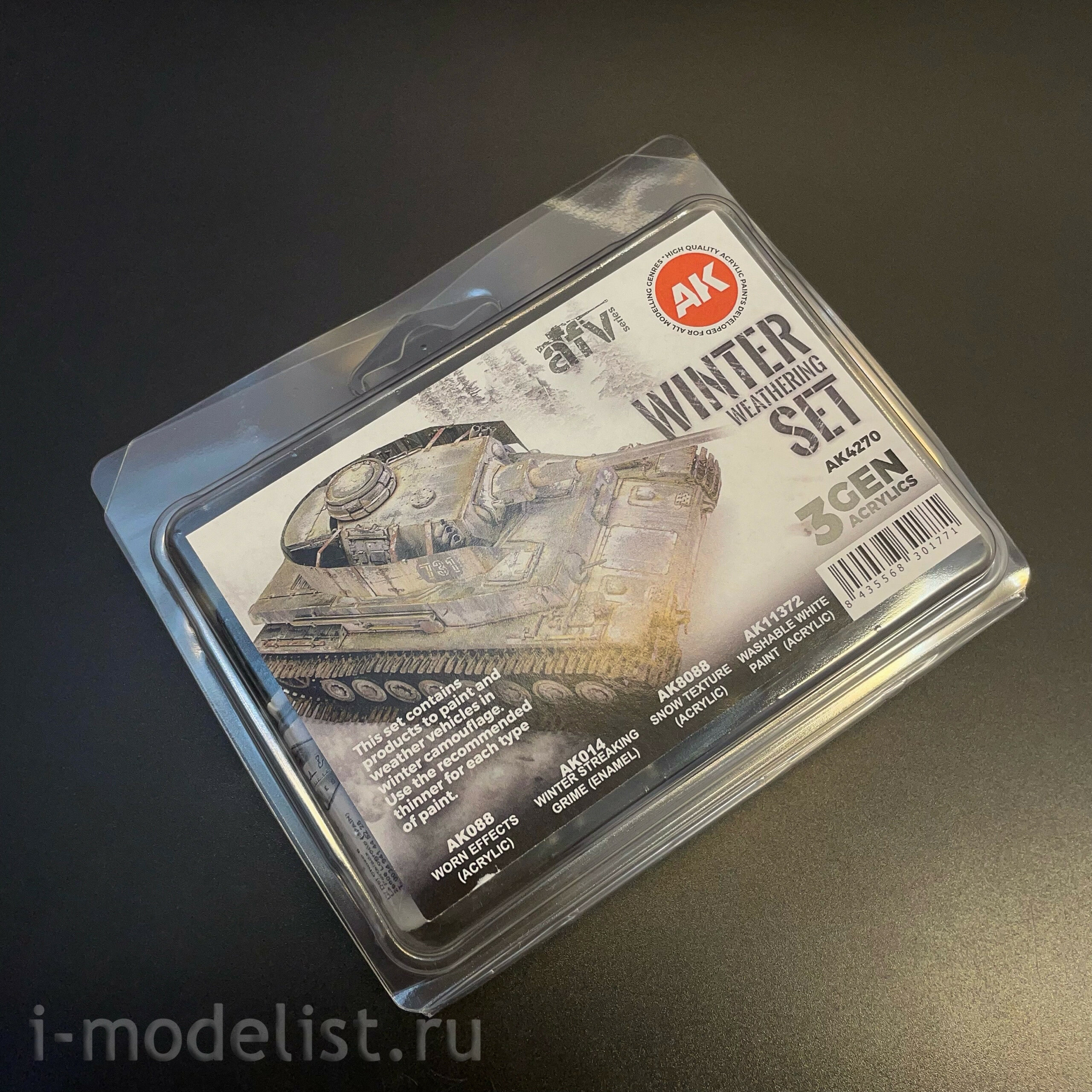 AK4270 AK Interactive Winter Weathering Set