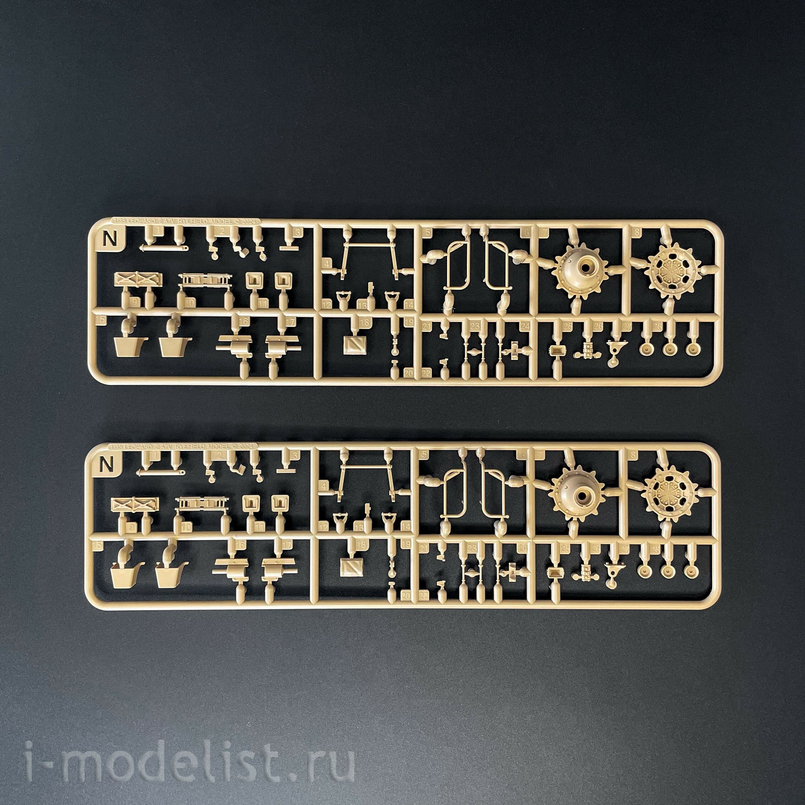 RM-5109 Rye Field Model 1/35 Notмецкий танк Leopard 2A7V