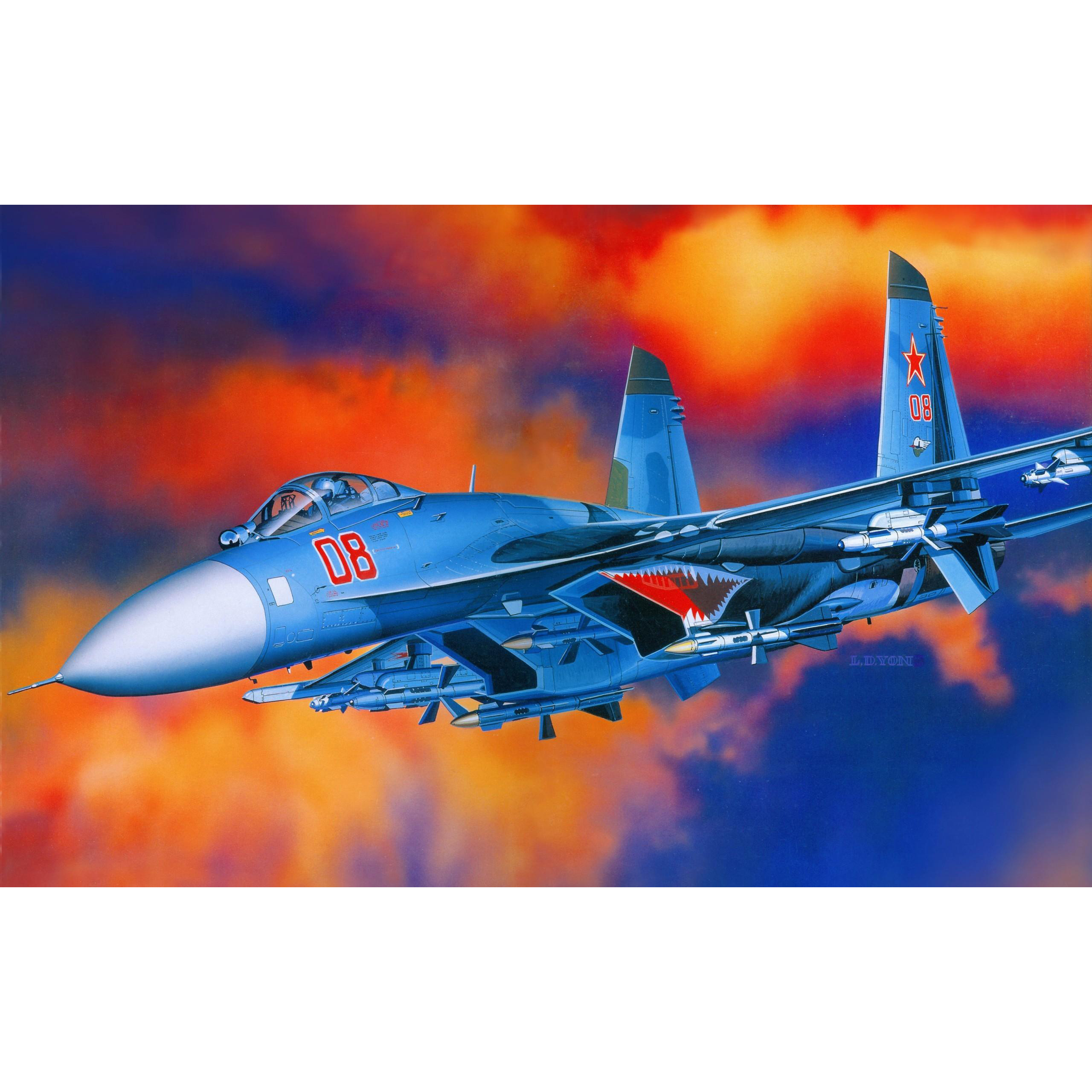 Academy 12270 1/48 Aircraft С-27 Flanker B
