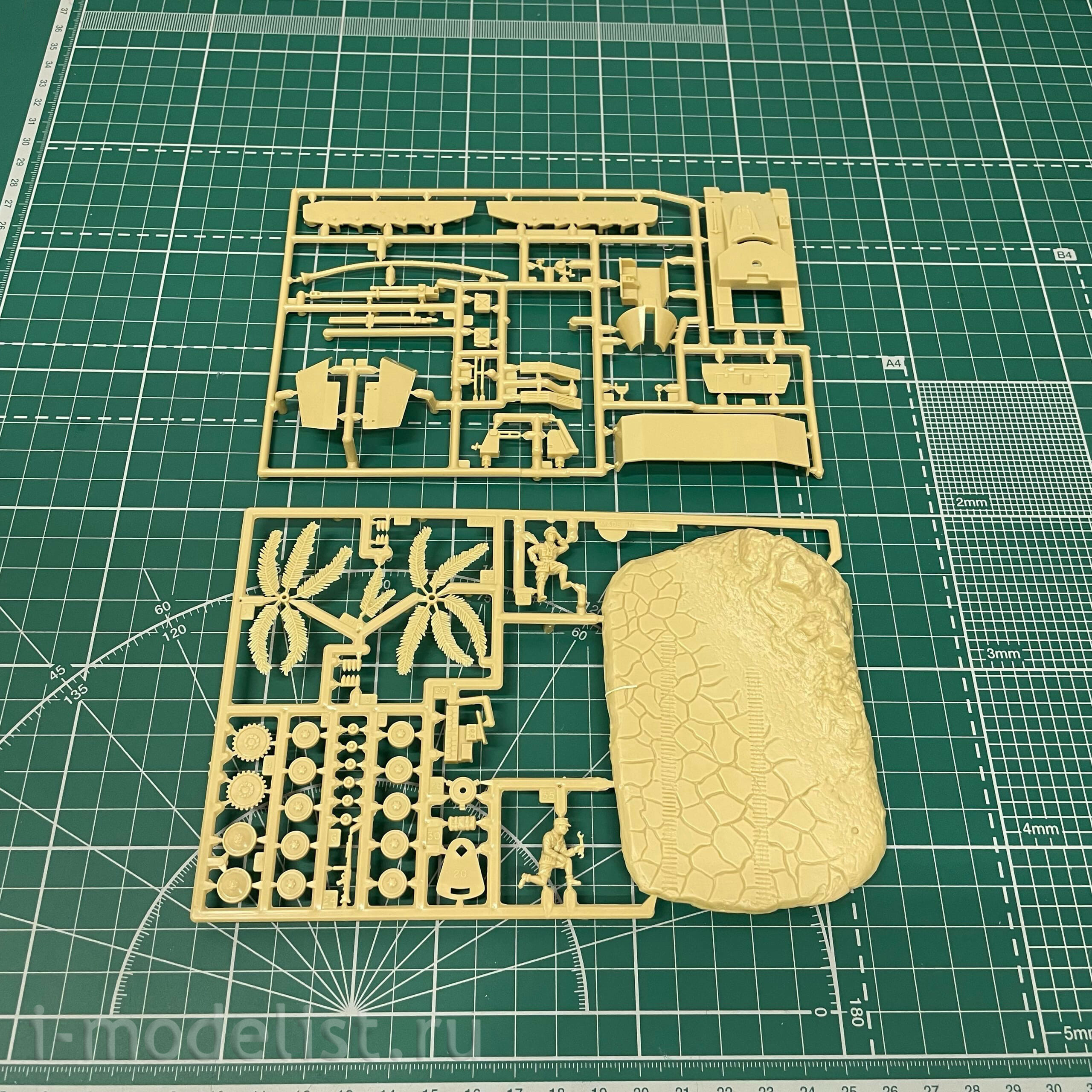 03215 Revell 1/76 self-Propelled howitzer Sd.Kfz. 124 Wespe