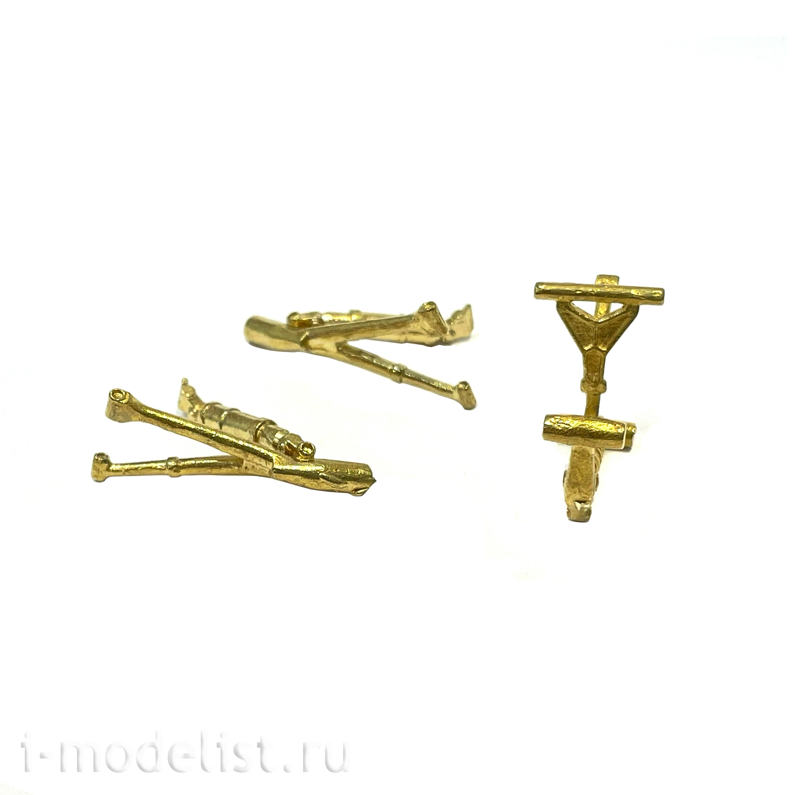 EC0002 Squadron 1/48 Brass landing gear for the Zvezda model Mi-35,, art. 4813