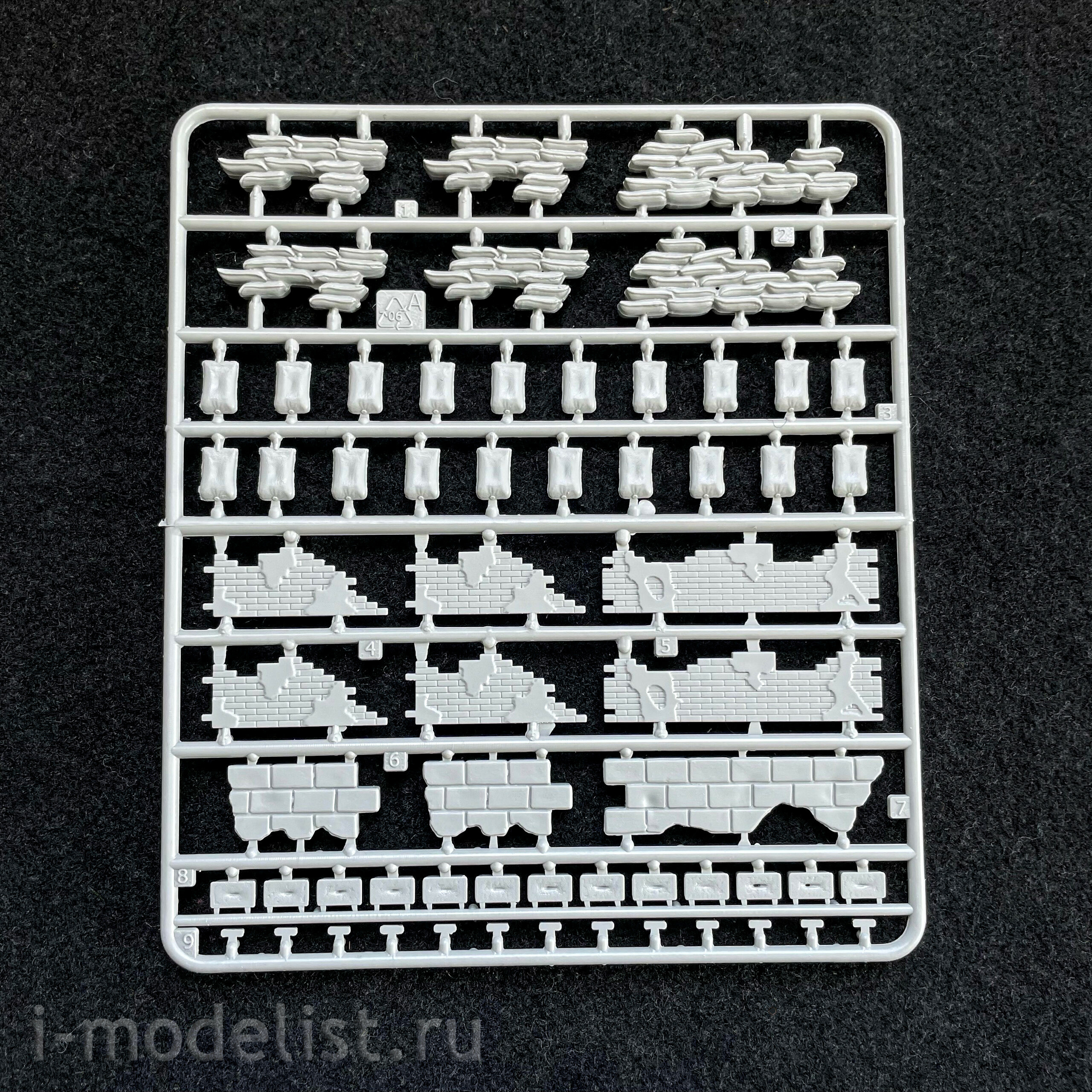 6090 Italeri 1/72 Walls And Ruins (NUM. Two)
