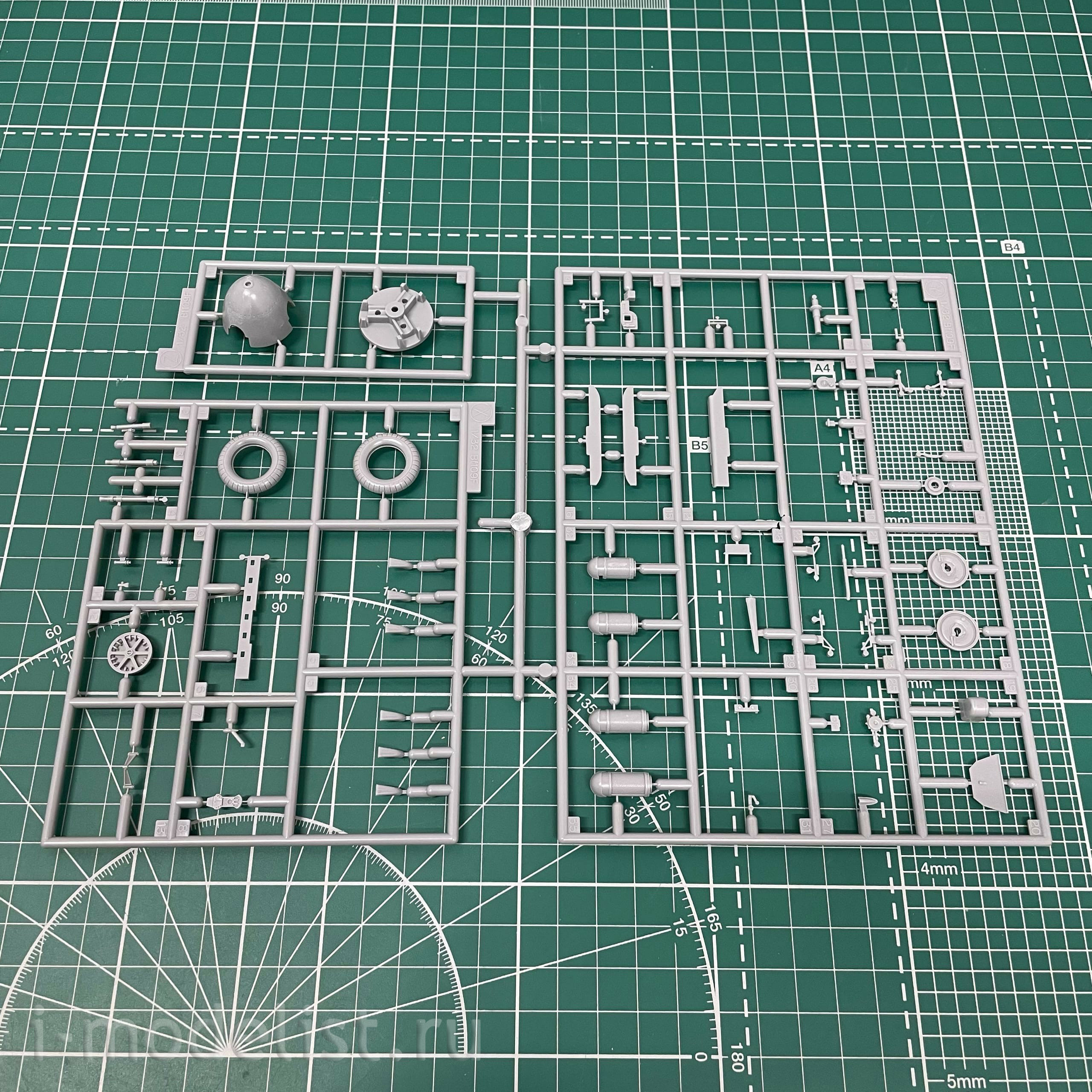 08881 Hasegawa 1/32 Messerschmitt Bf109 F-4 Trop
