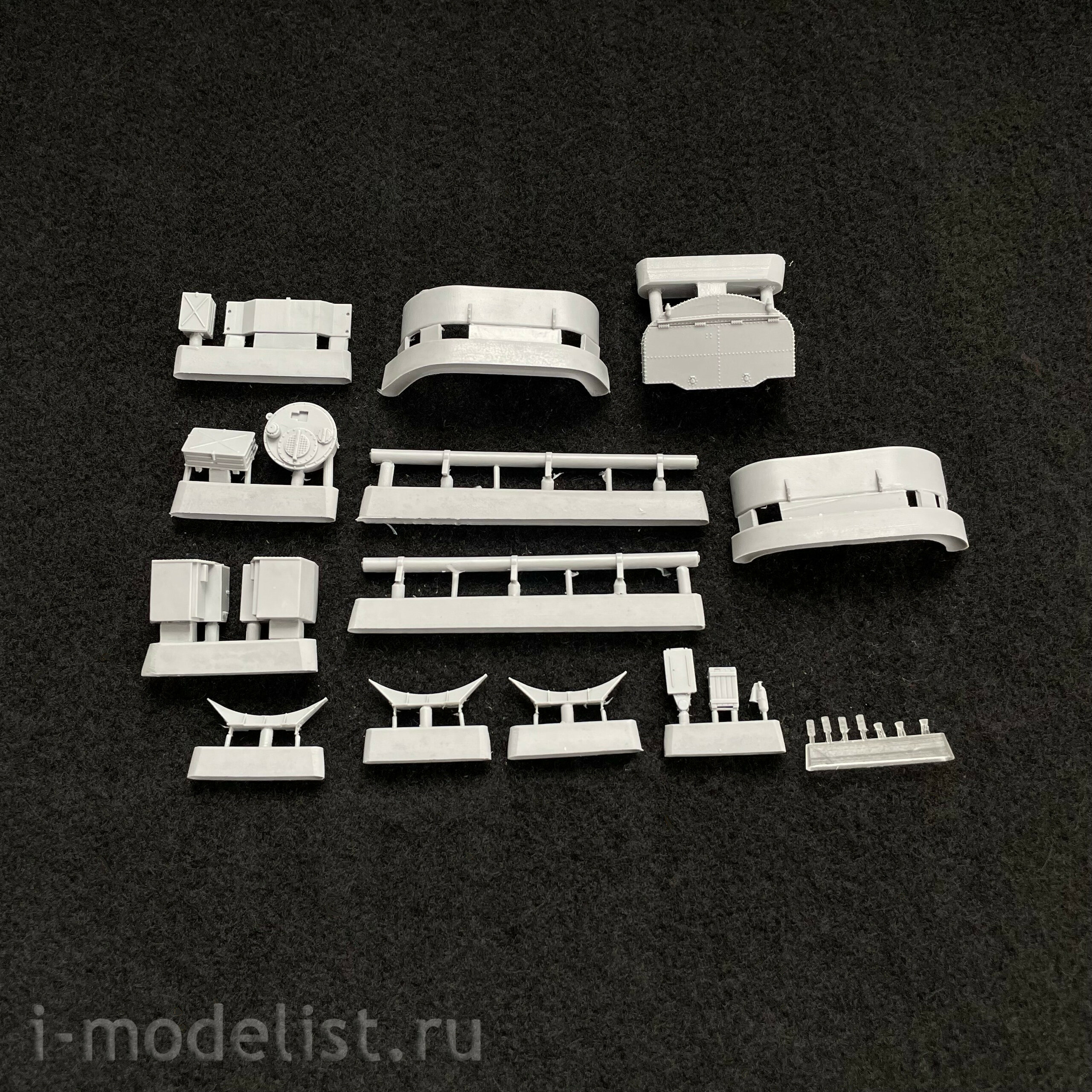 ASK72204 All Scale Kits (ASK) 1/72 Conversion Kit of a tank car AC-8.5-255B for Kr@3-255B from AVD