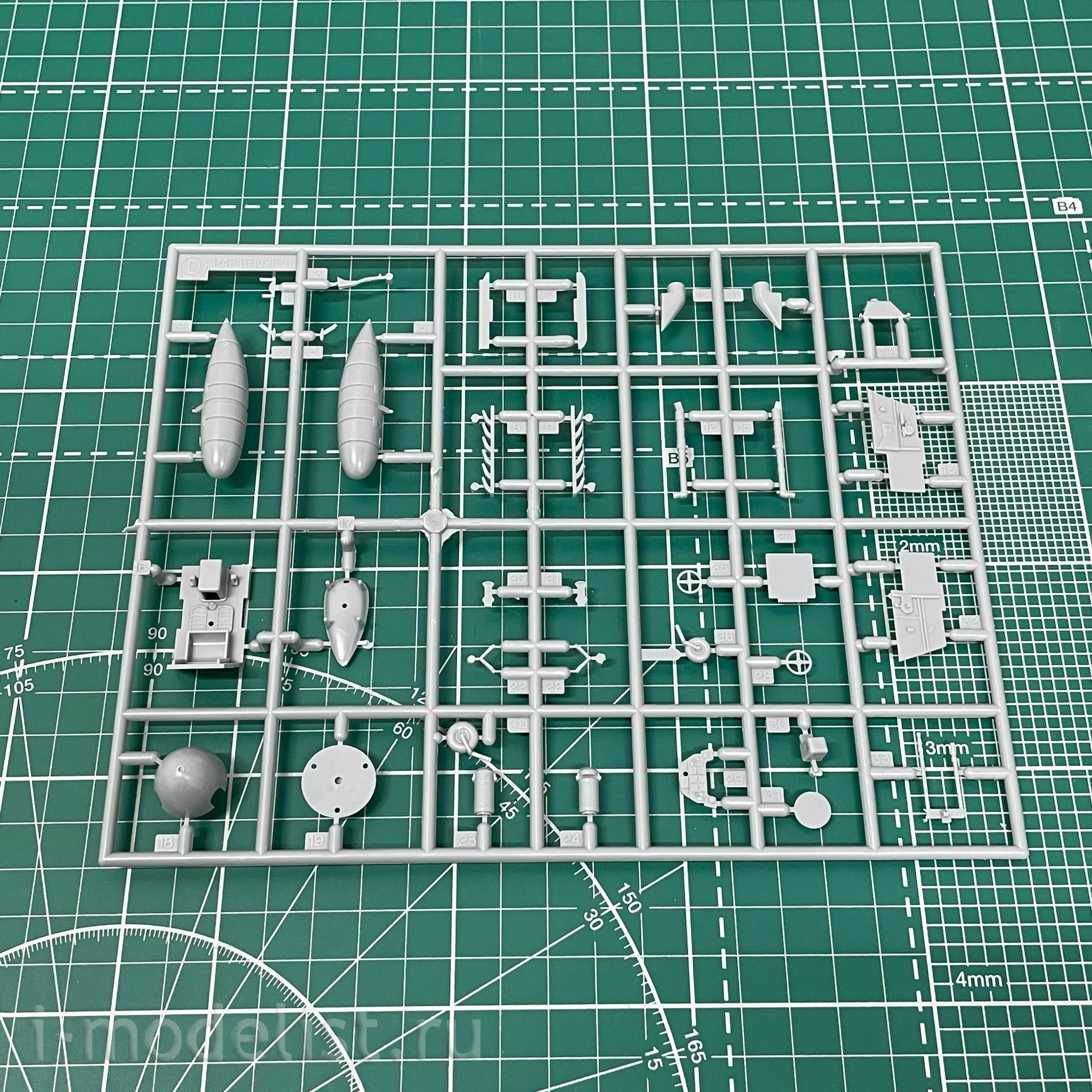 09147 Hasegawa 1/48 Messerschmitt Bf109G-6 JT47