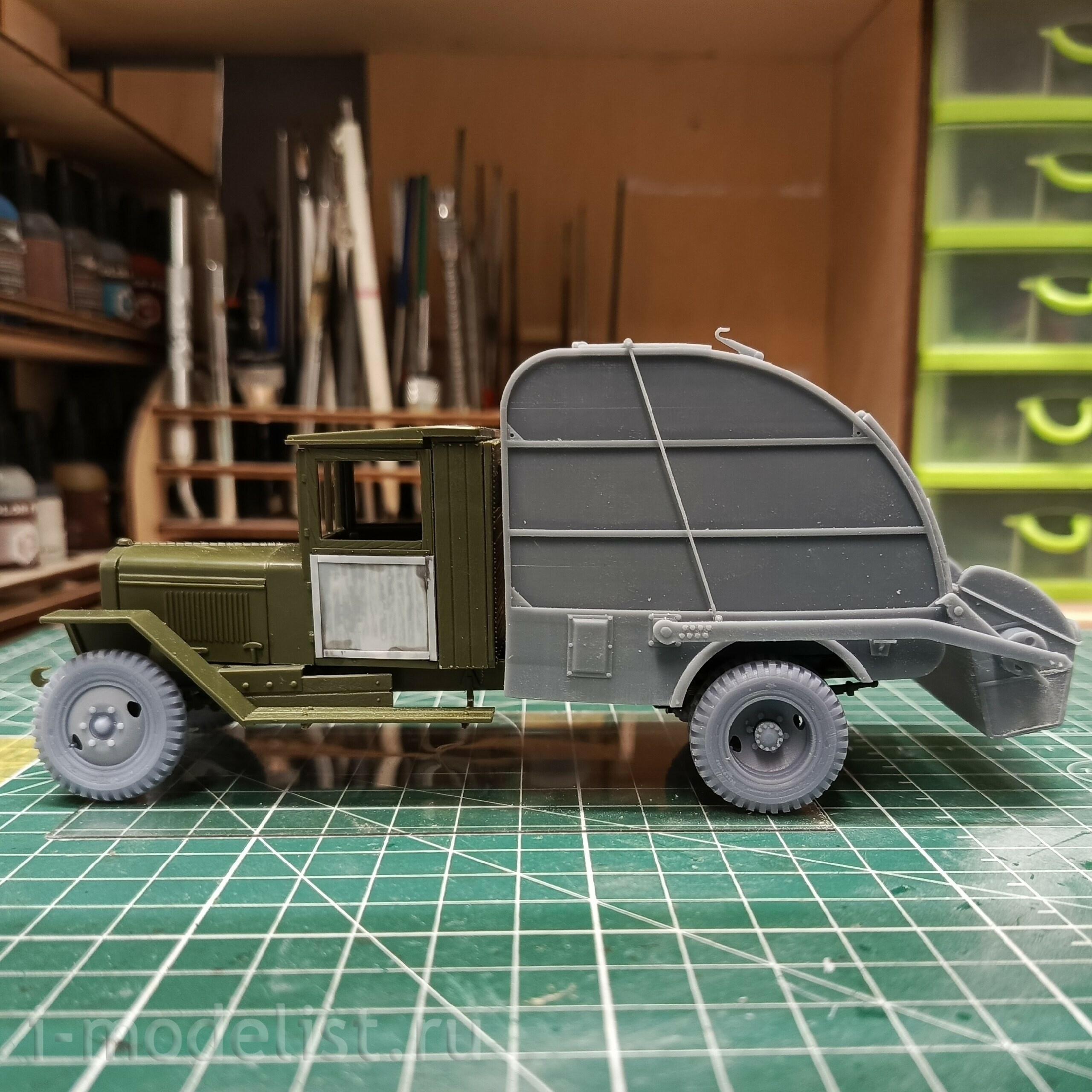 DMS-35223 ДМС 1/35 Конверсионный набор МС-1 (мусоровоз на базе самосвала З-05)