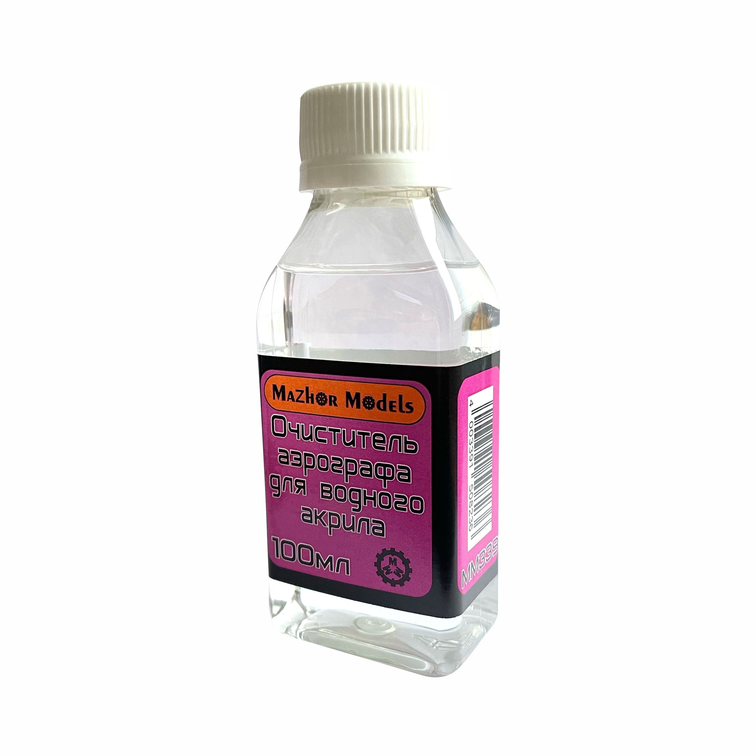 MM339 Major Models Airbrush Cleaner for water. acrylic, 100 ml.