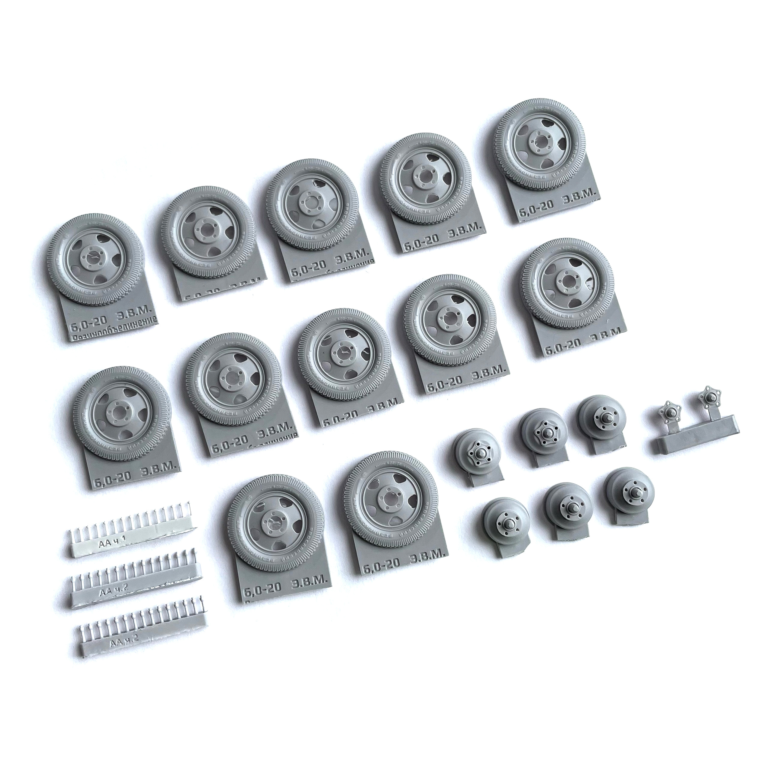 RS35078 E.V.M. 1/35 Wheels G@3-AAA\BA-3-6-10 6.00-20 