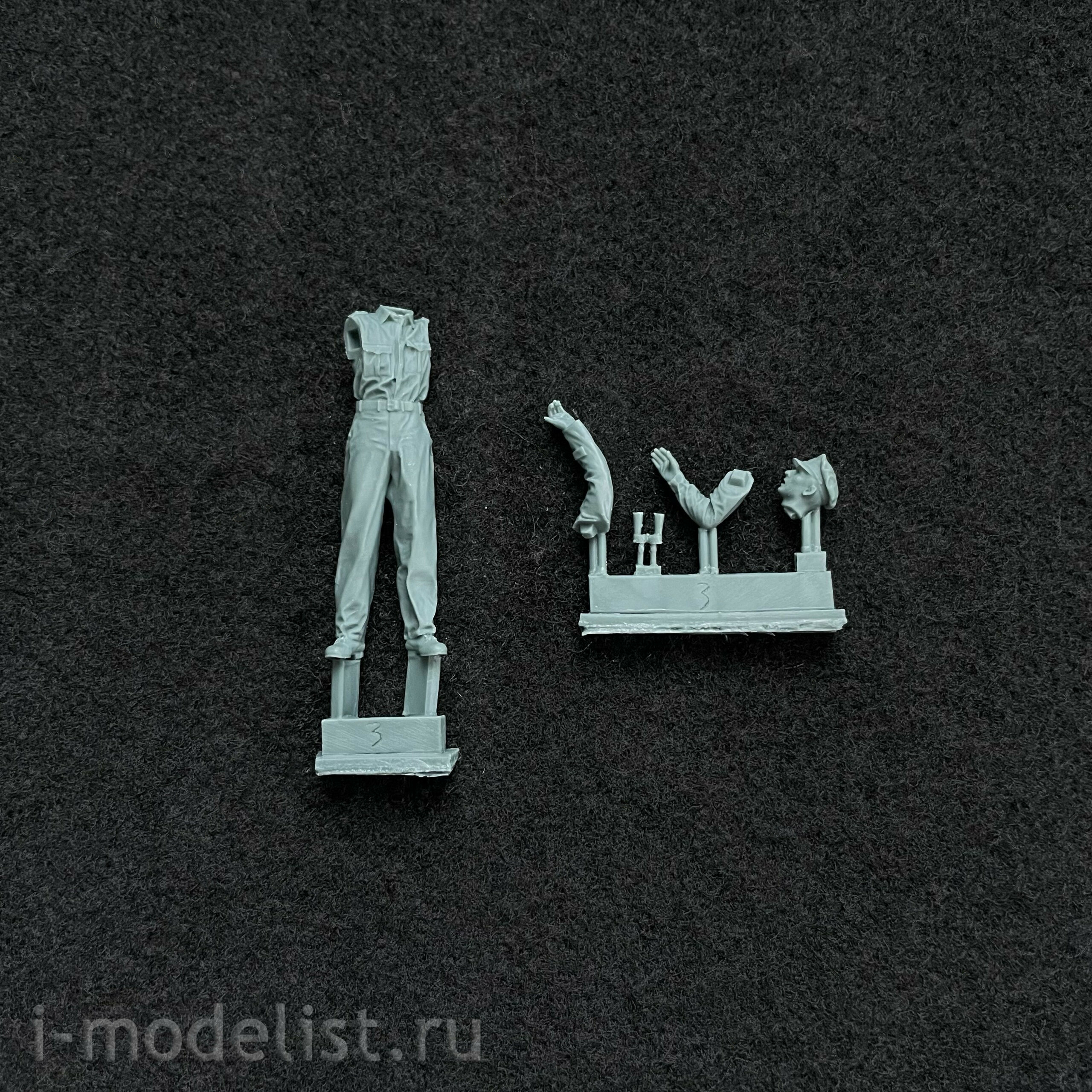 BR-002 Border Model 1/35 German Submariners and Commander (in action) (6 pcs.)