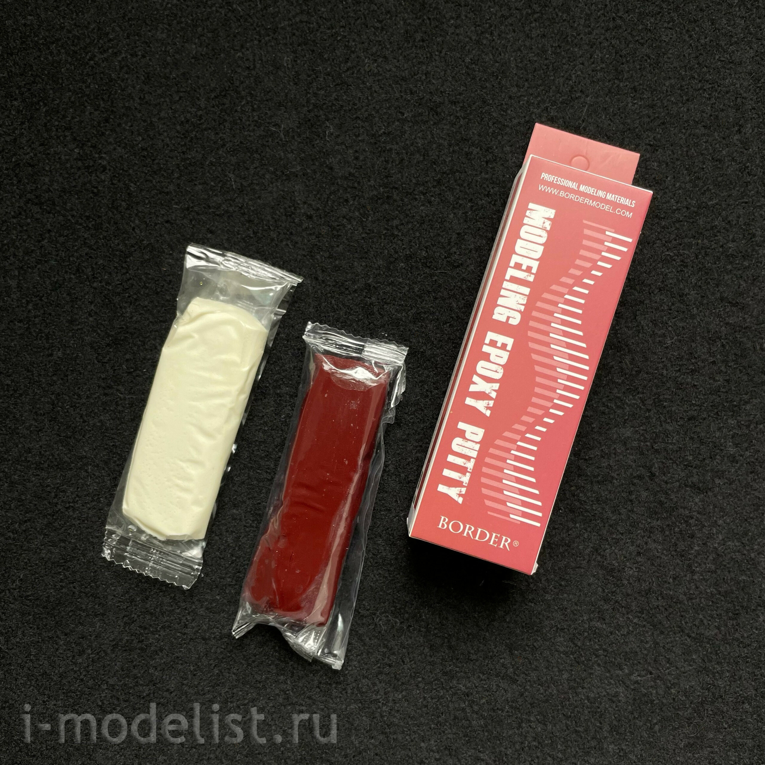 BD0121 Border Model Modeling epoxy putty, red (50 g + 50 g)
