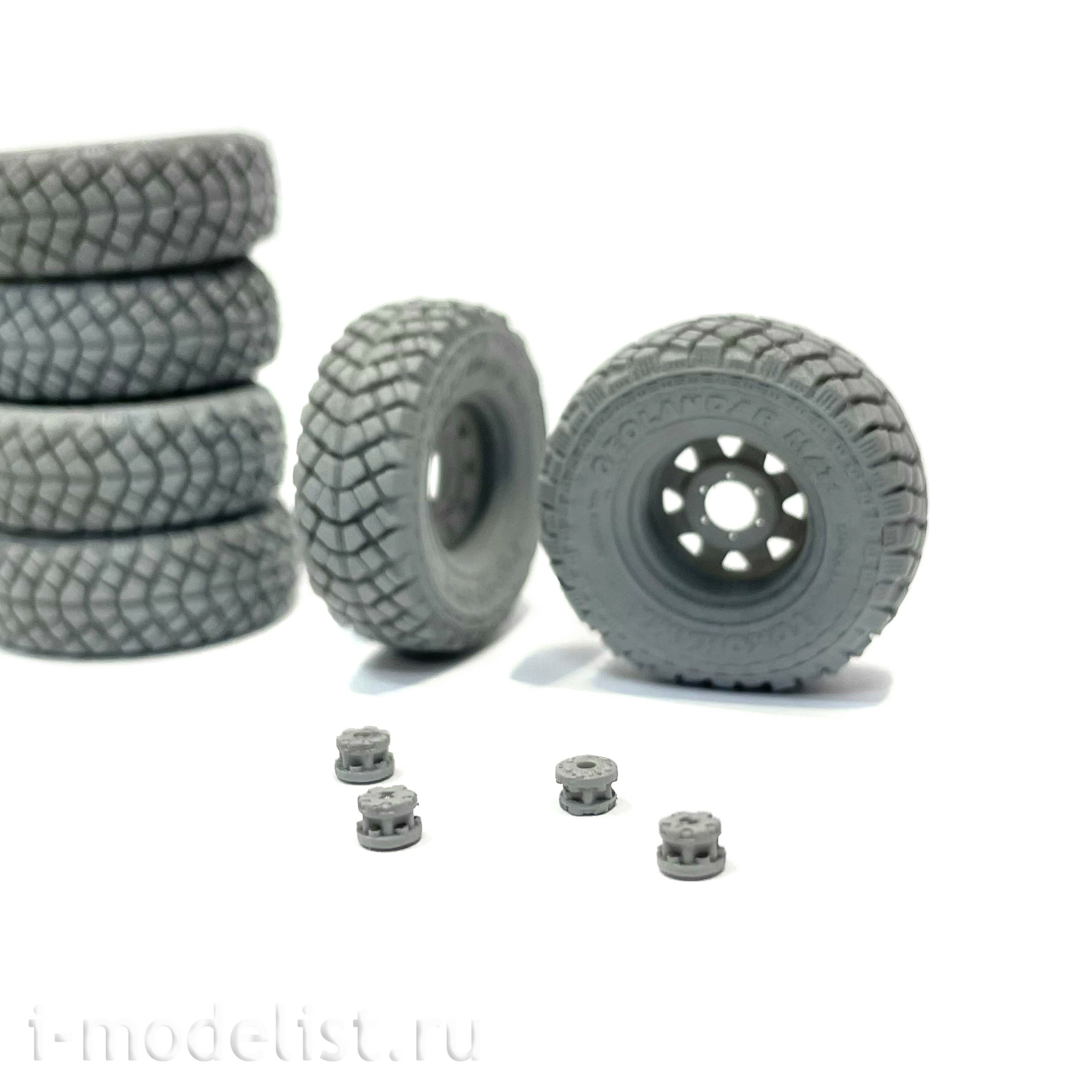 Im35057 Imodelist 1/35 Set of wheels off-road (4 wheels + spare) for 