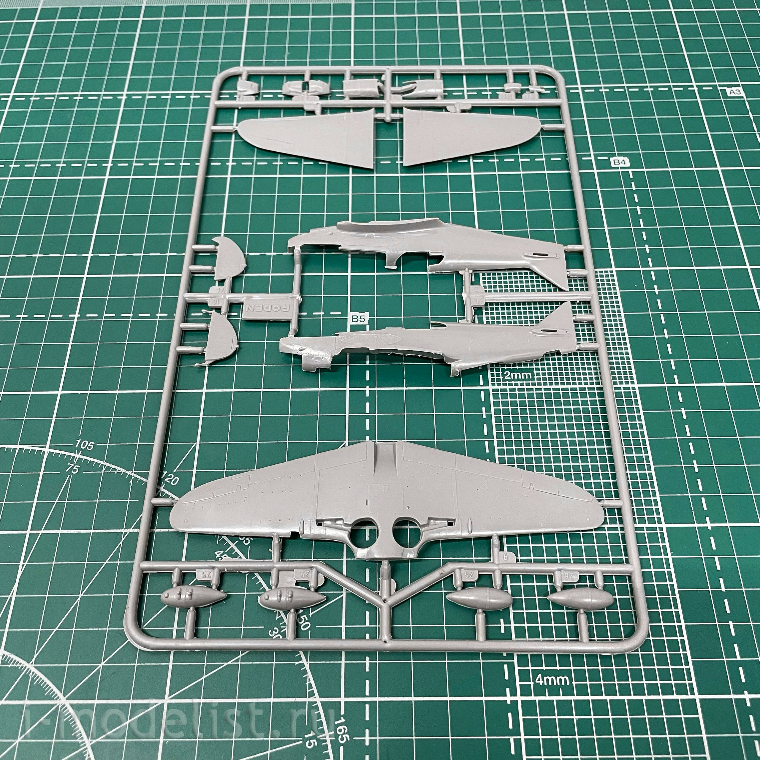 037 Roden 1/72 LaGG-3 Aircraft (1,5,11 series)