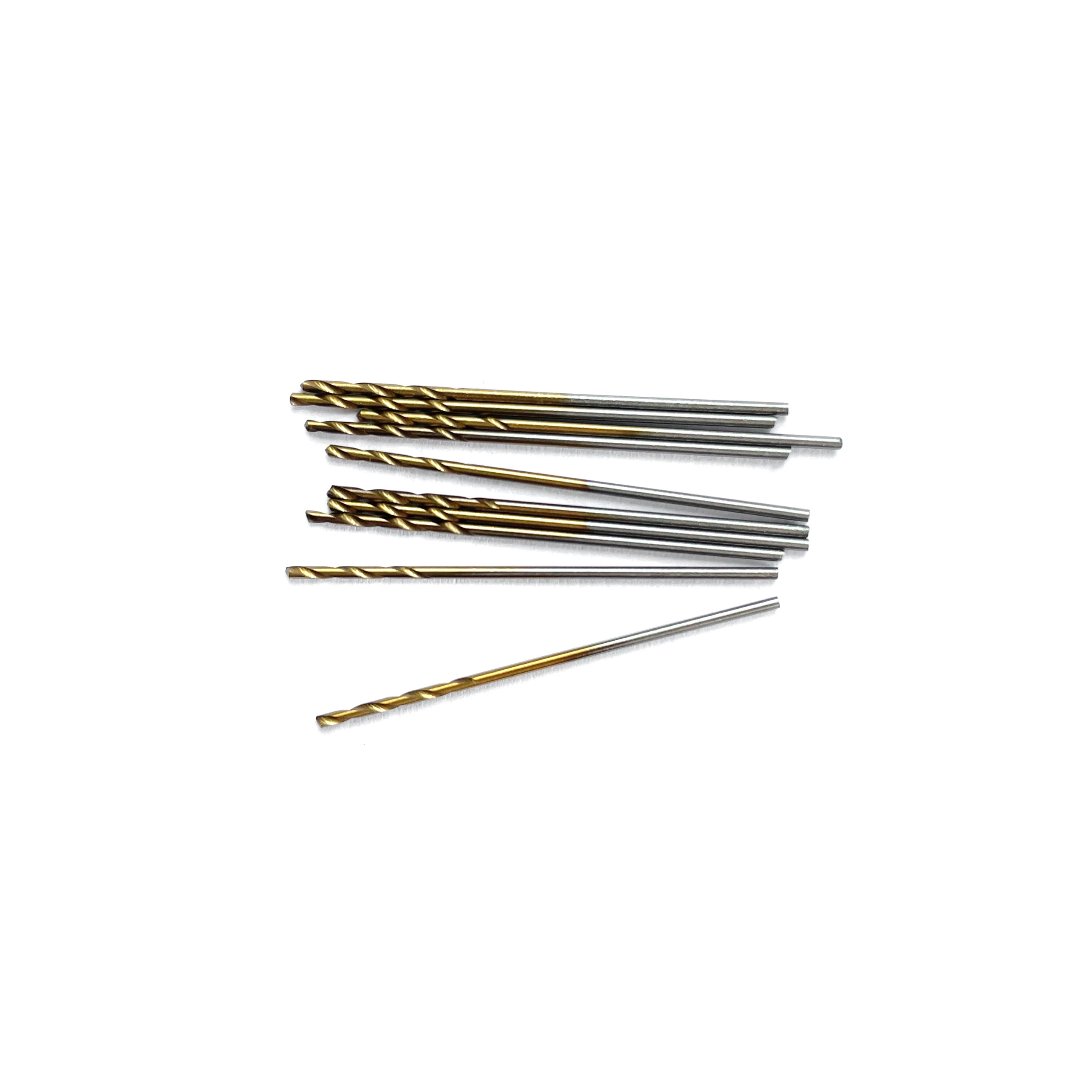 42667 JAS Mini drill HSS M35 titanium coated d 0.9 mm 10 pcs.