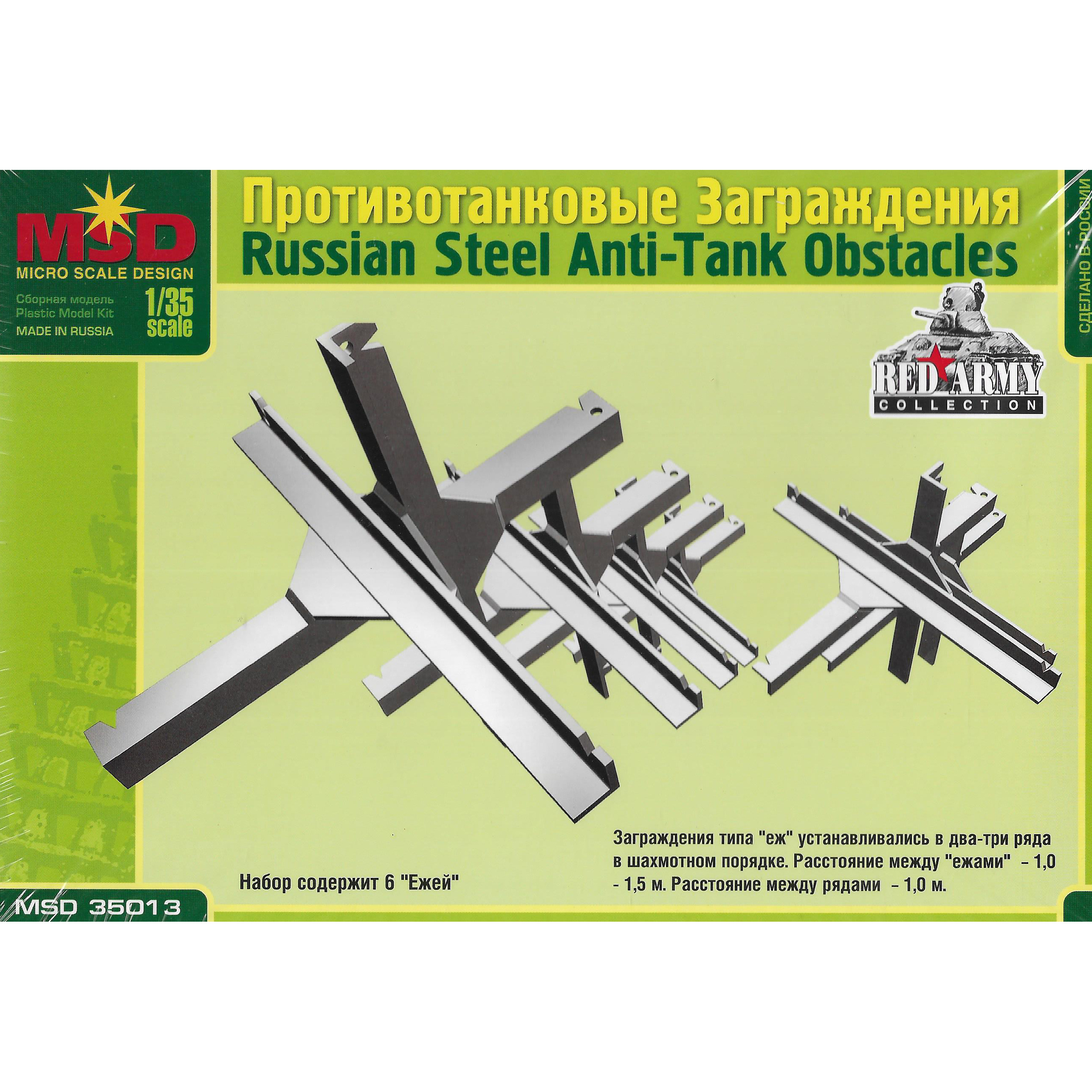 35013 Maket 1/35 anti-Tank barriers