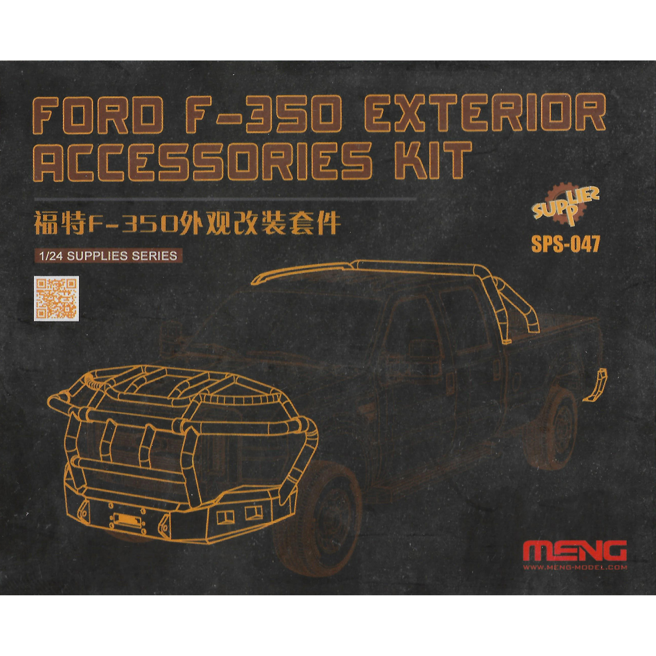 SPS-047 Meng 1/24 Ford F-350 Exterior Accessories kit