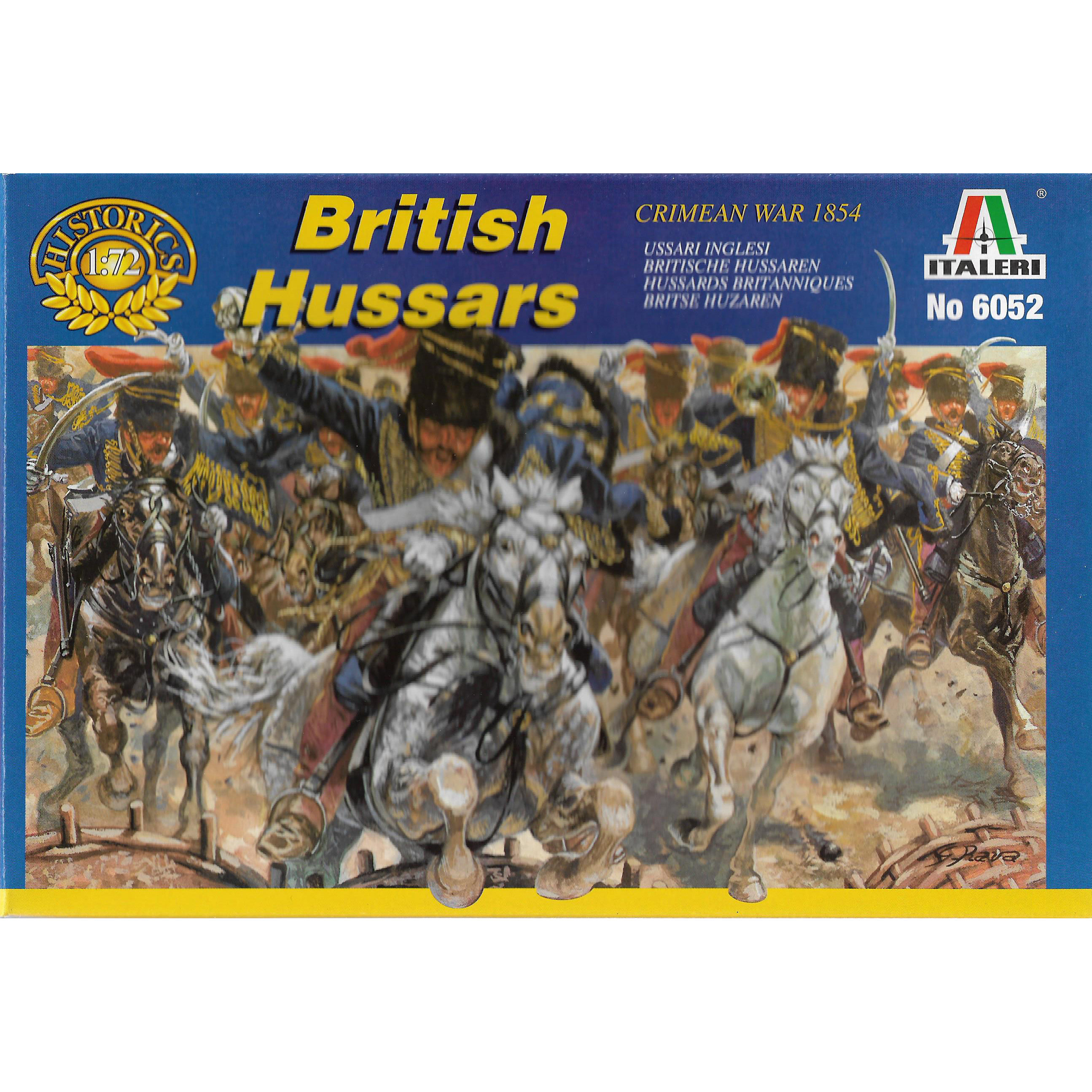 6052 Italeri 1/72 British Hussars