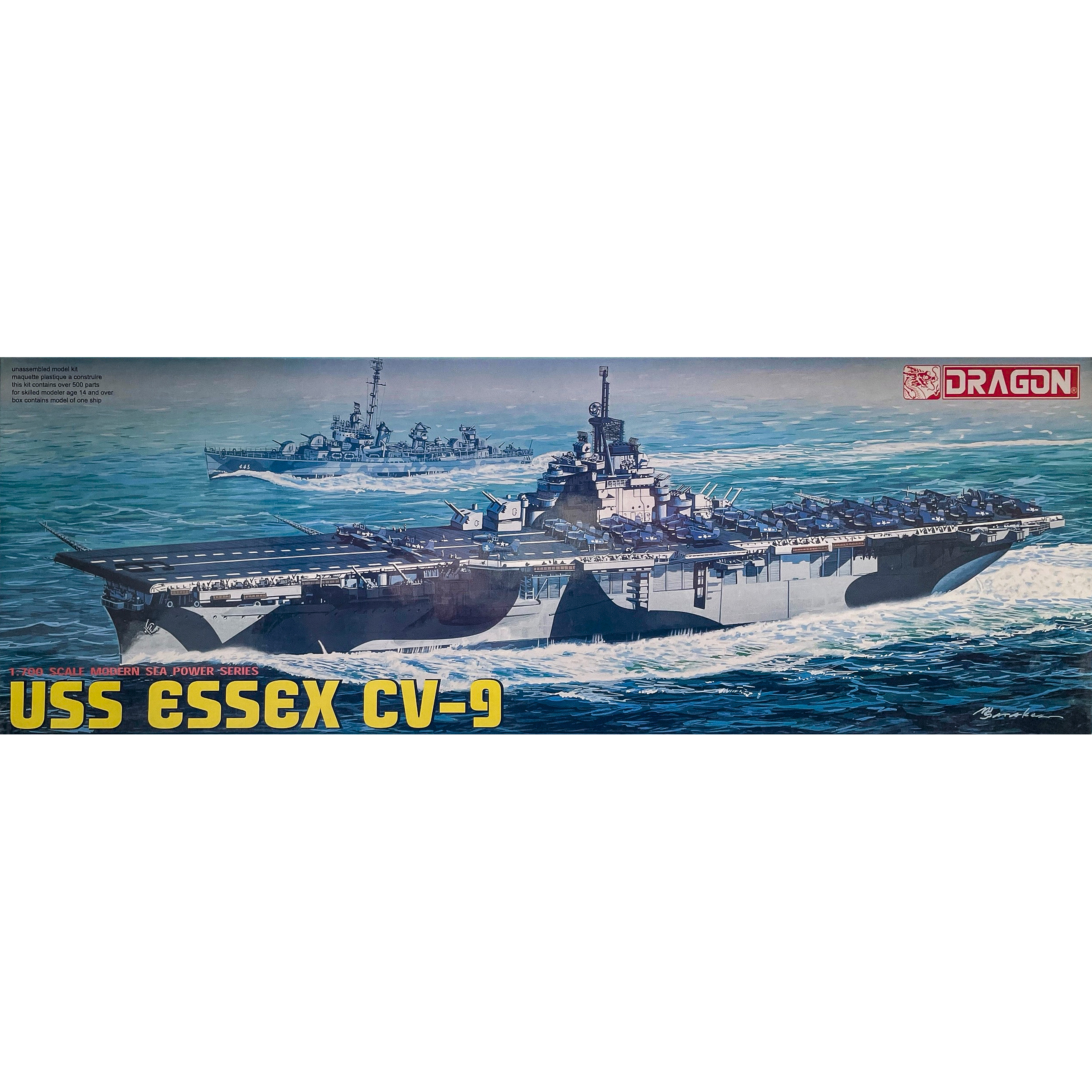 Dragon 7049 1/700 scale USS Essex