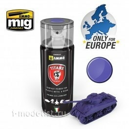 TTH107 Ammo Mig TITANS HOBBY: MAGIC PURPLE MATT PRIMER