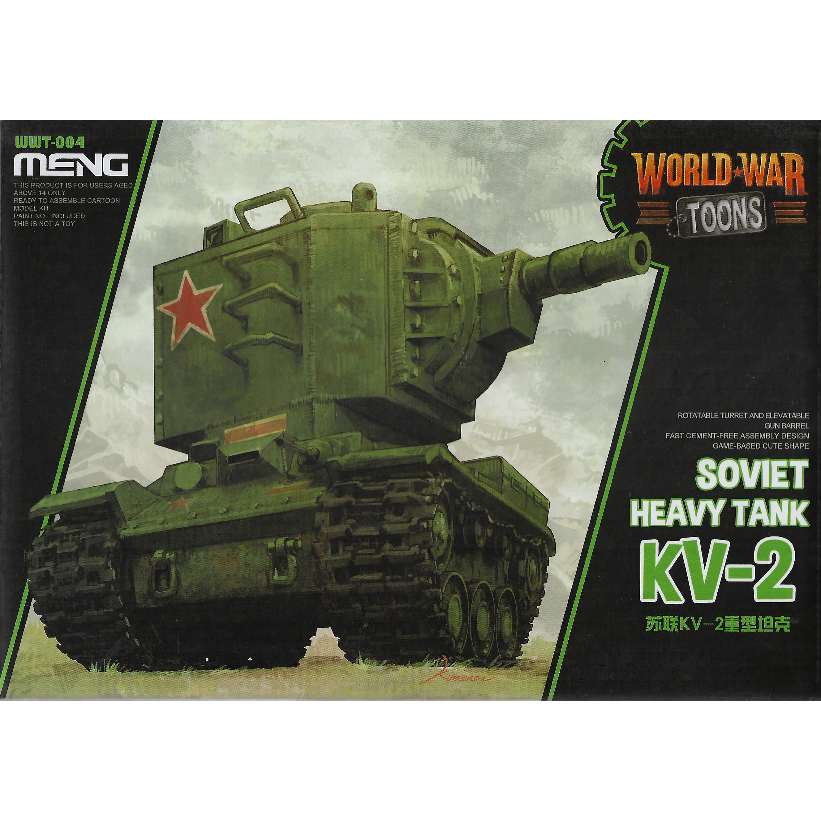 WWT-004 Meng SOVIET HEAVY TANK KV-2