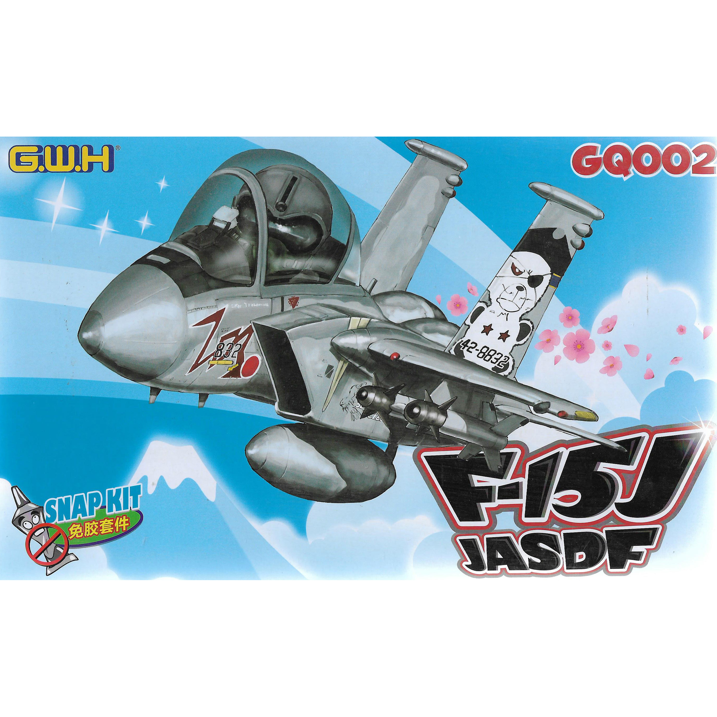GQ002 Great Wall Hobby Assembly without glue Aircraft F-15J JASDF