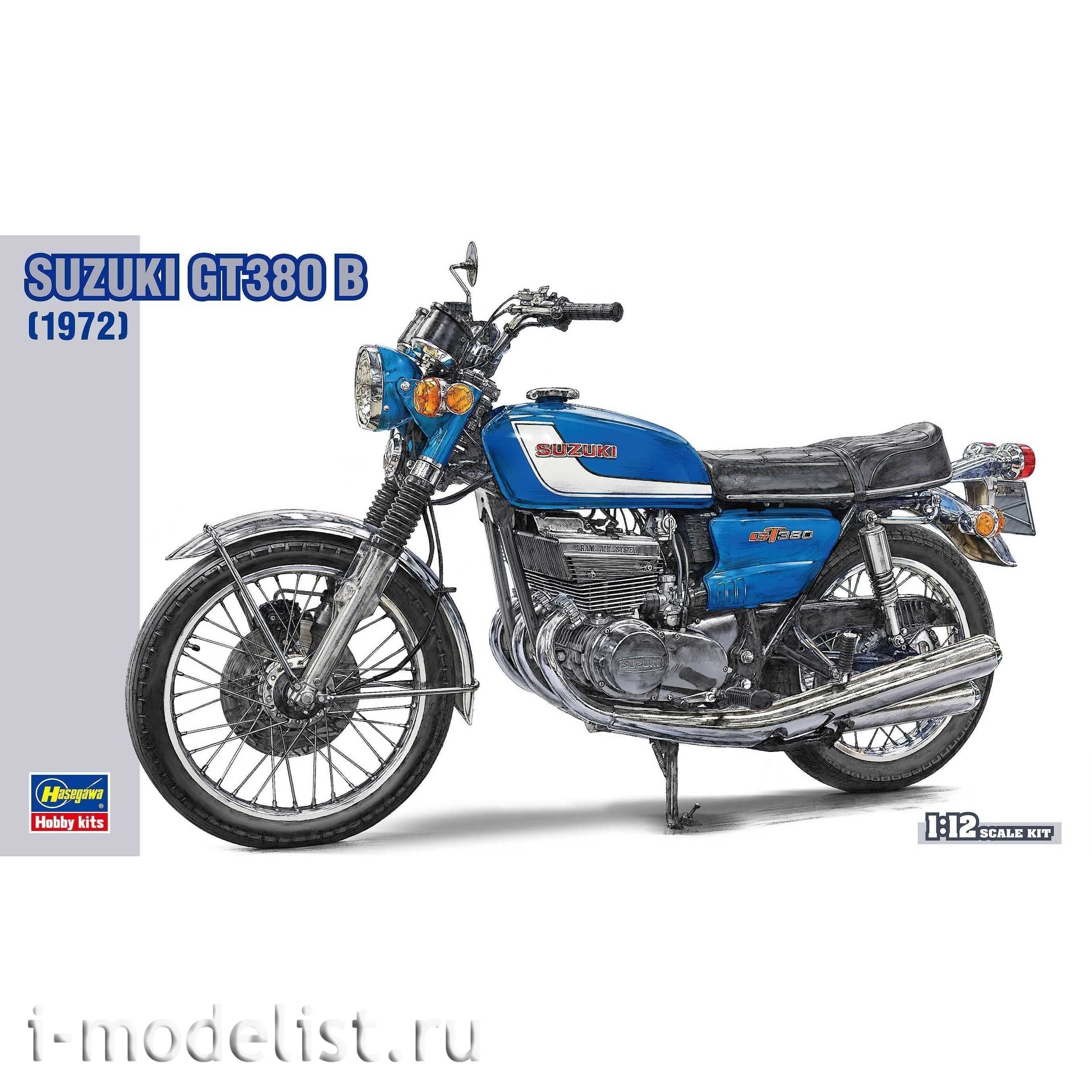 21505 Hasegawa 1/12 Suzuki GT380 Motorcycle