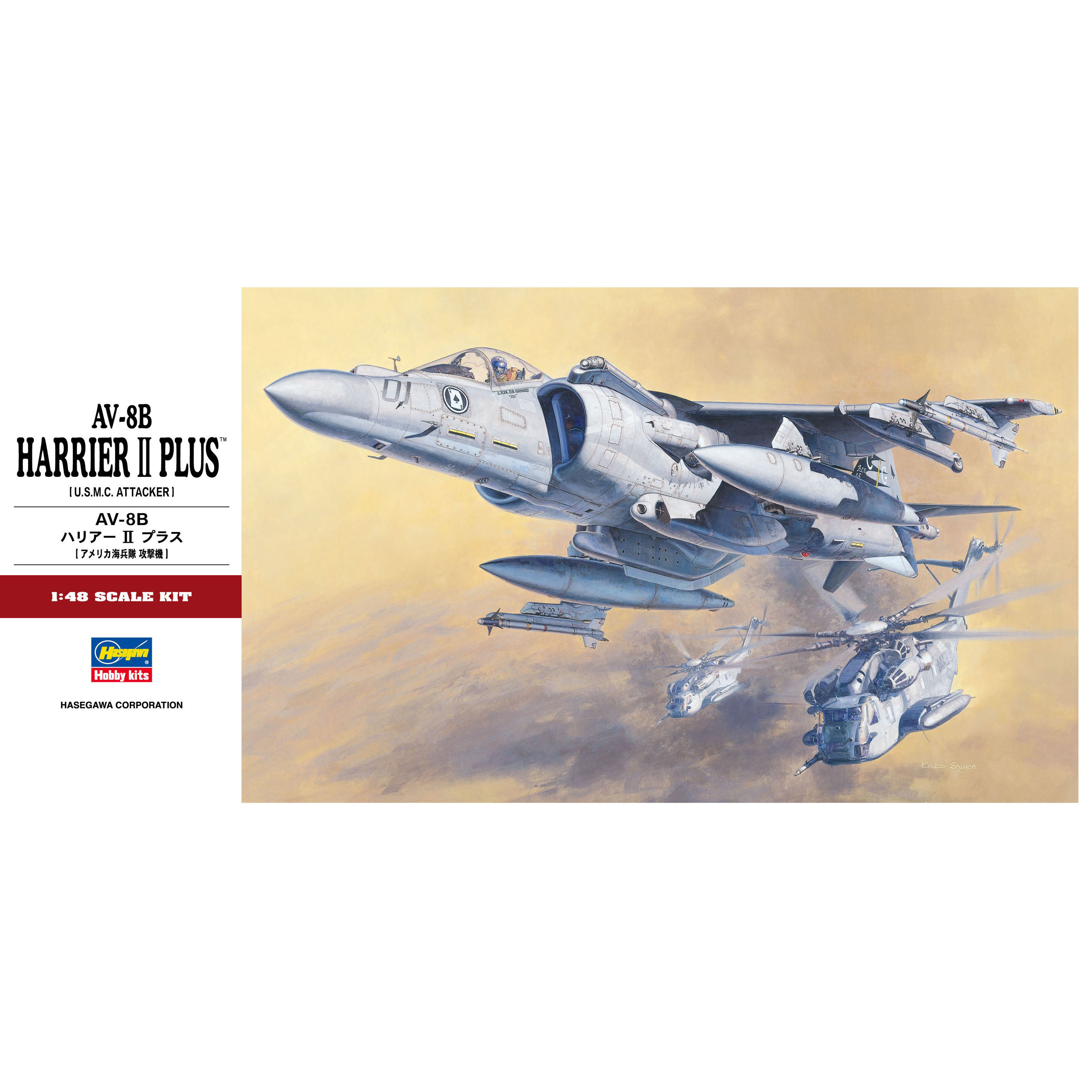 Hasegawa 07228 1/48 AV-8B Harrier II Plus