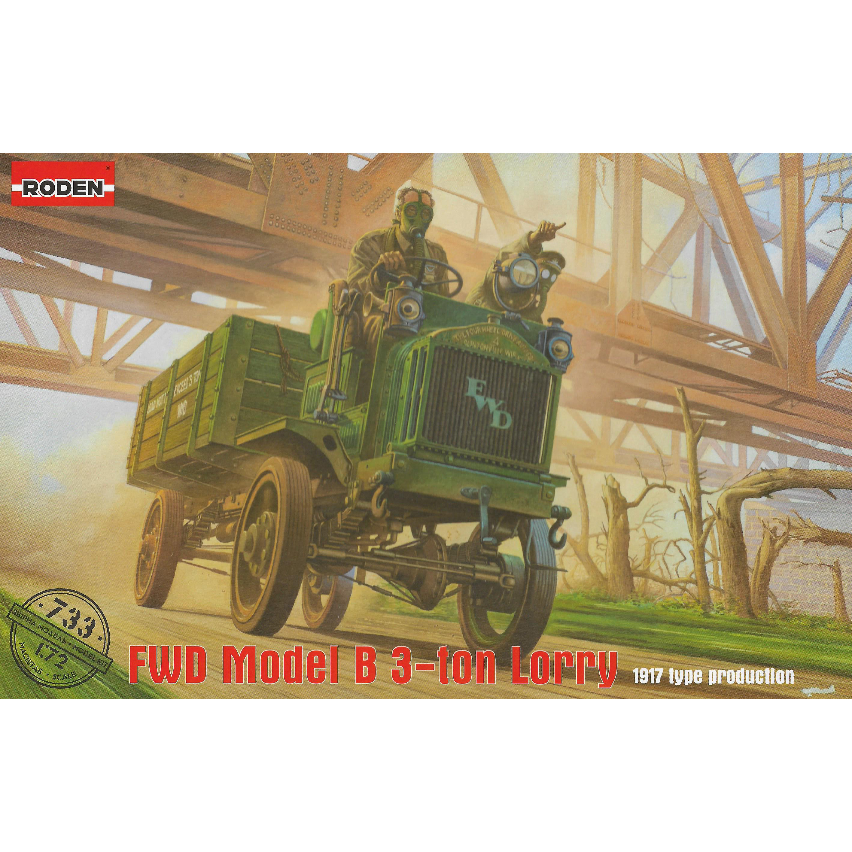 733 Roden 1/72 FWD Model B 3-ton Lorry