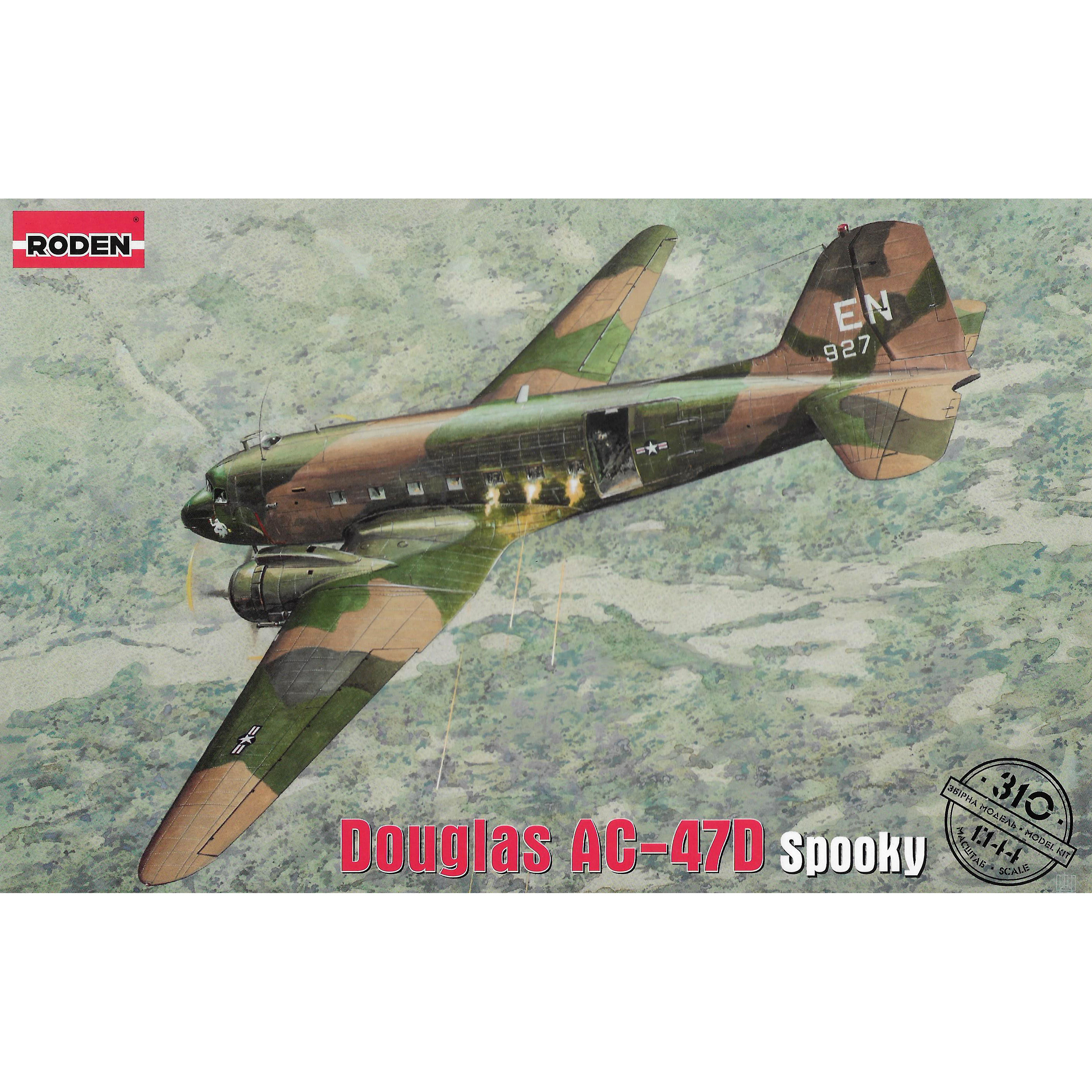 310 Roden 1/144 Douglas AC-47D Spooky