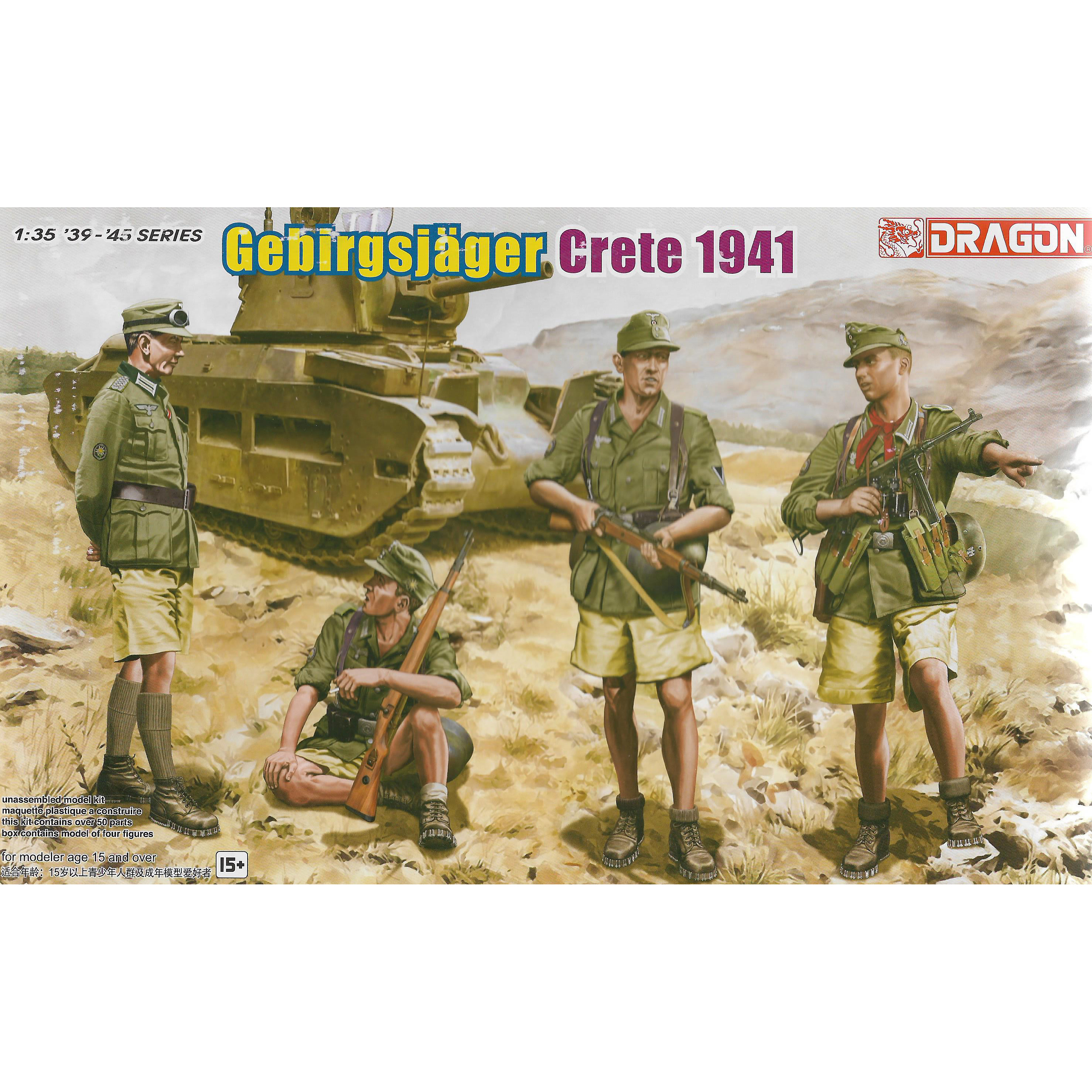 6742 Dragon 1/35 Gebirgsjägers Crete 1941