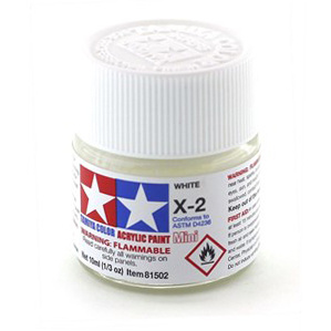 81502 Tamiya X-2 White (White) Acrylic paint