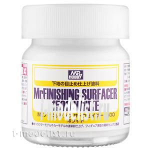 SF-291 Gunze Sangyo MR Primer.FINISHING SURFACER 1500 WHITE 40ml