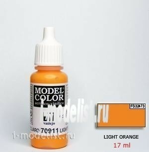 70911 acrylic Paint `Model Color Orange light/Light orange