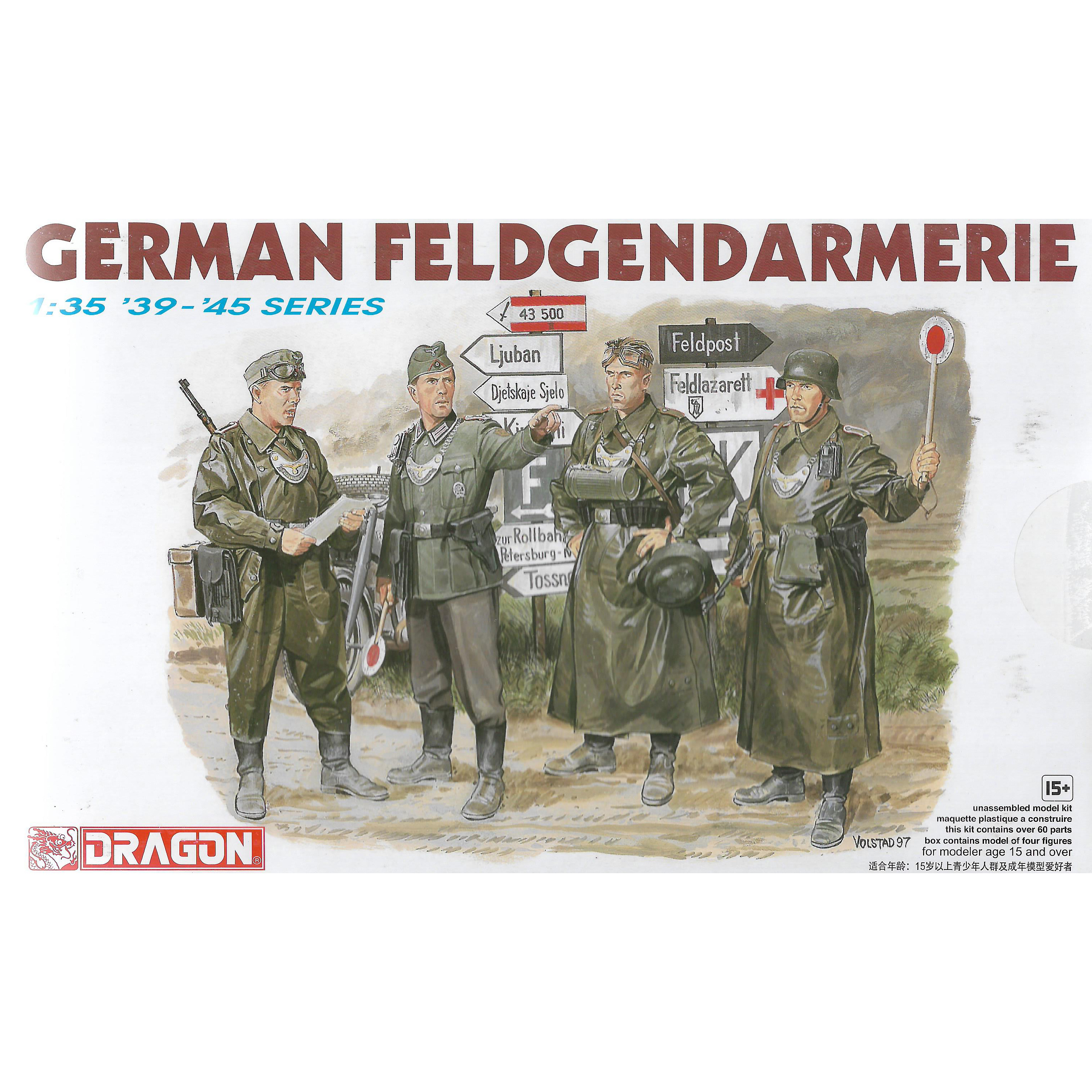 Dragon 6061 1/35 GERMAN FELDGENDARMERIE 