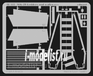 48437 Eduard photo etched parts 1/48 MiGG-29 stears and walkways ACA