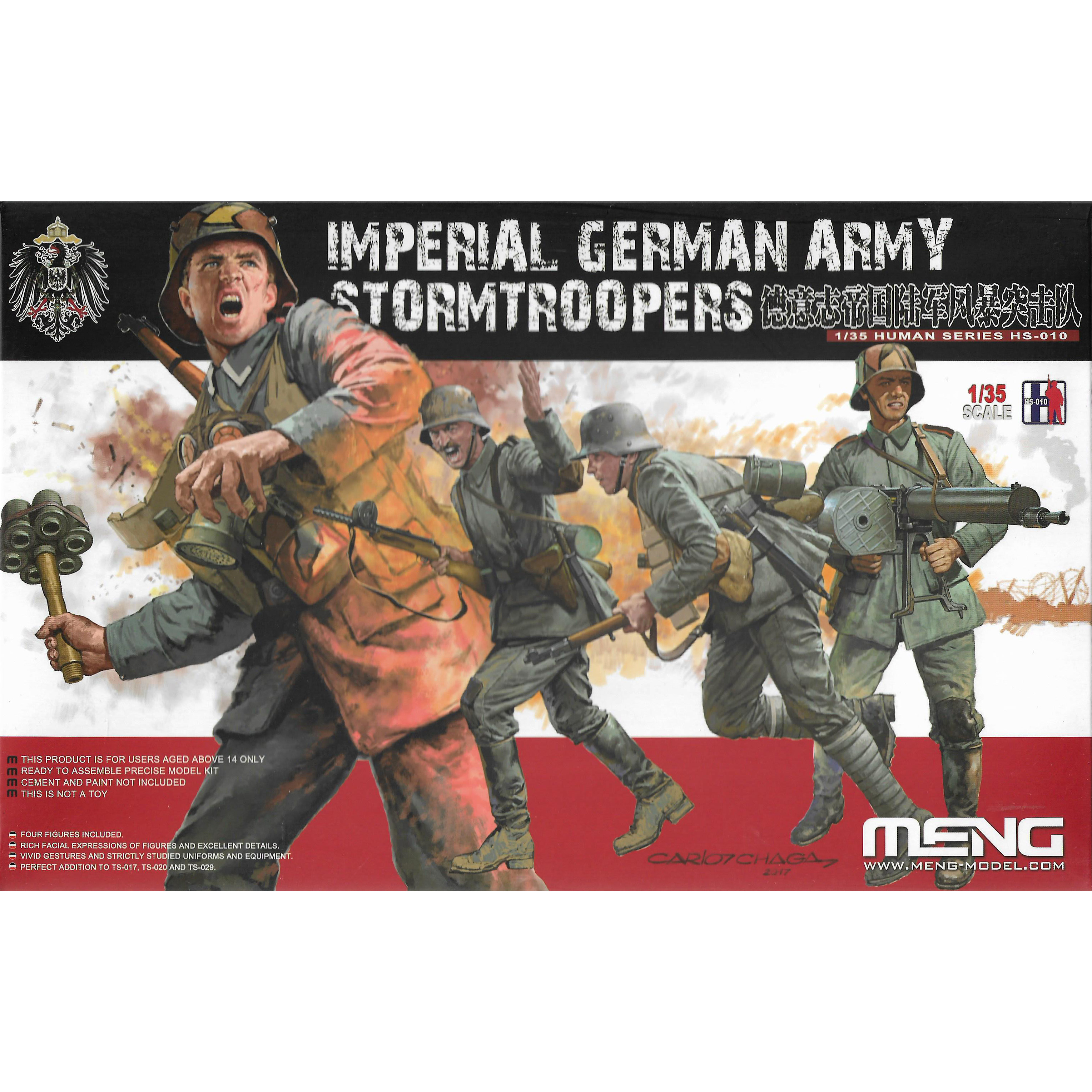 HS-010 Meng 1/35 Imperial German Army Stormtroopers