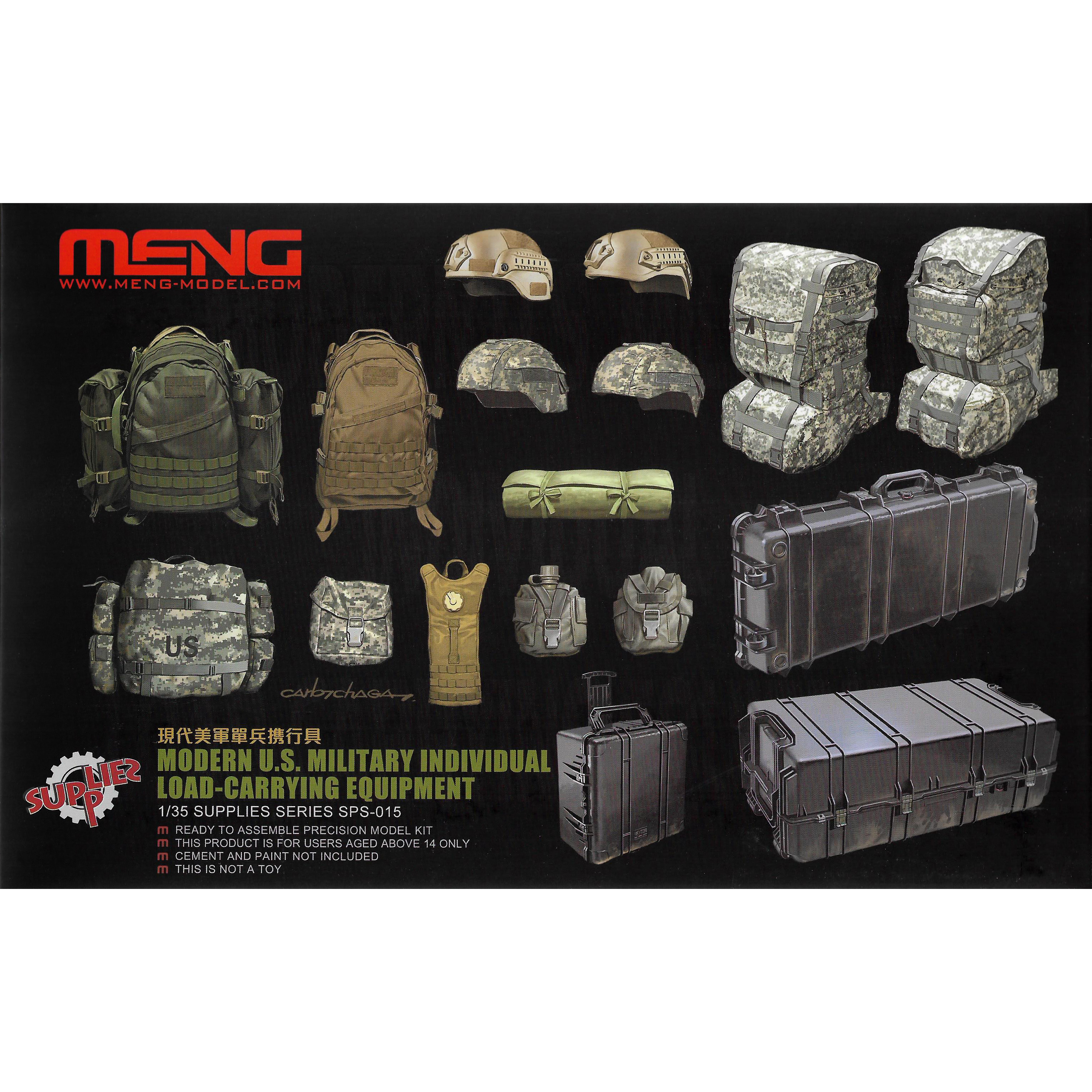 SPS-015 Meng 1/35 MODERN U.S. MILITARY INDIVIDUAL LOAD-CARRYING EQUIPMENT