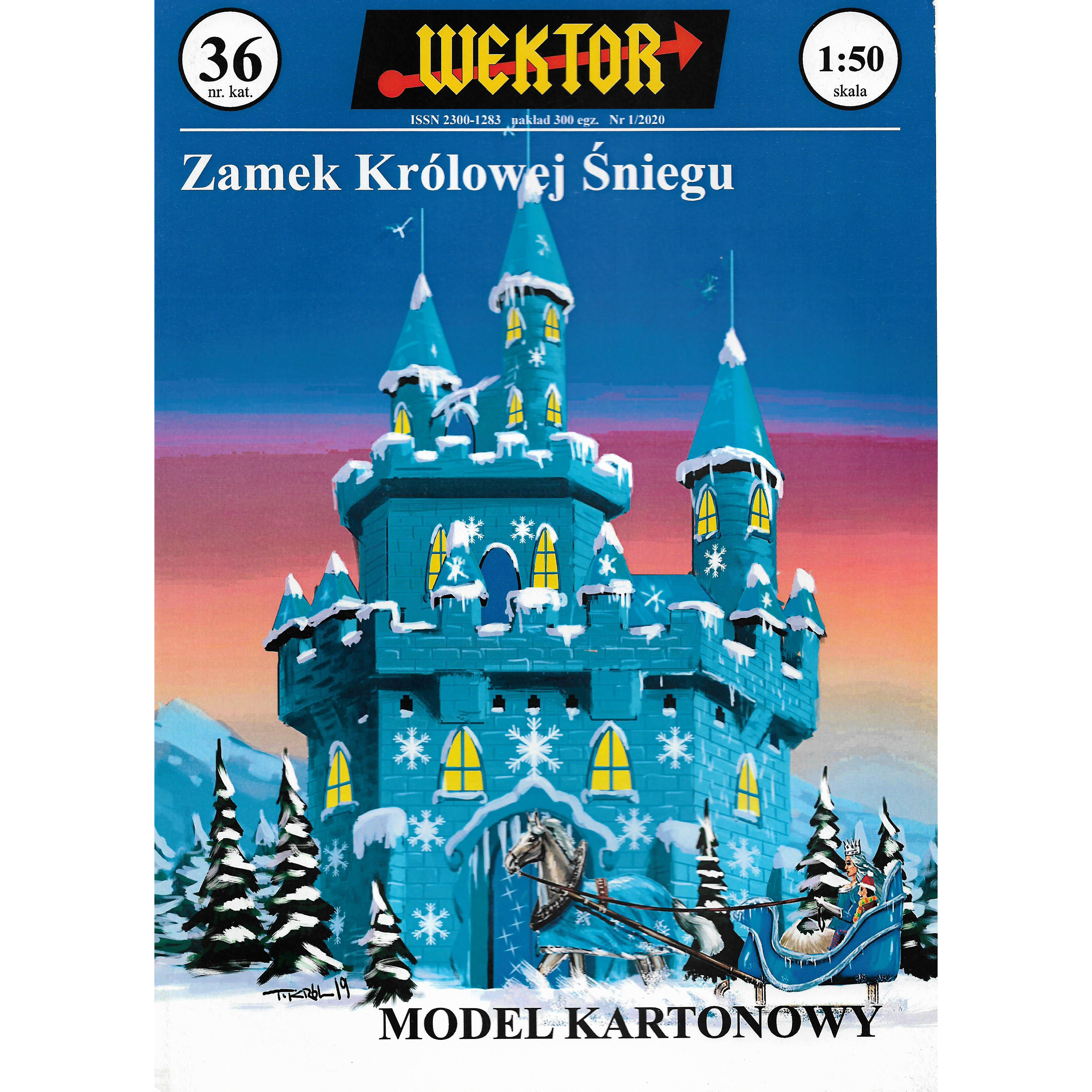 036 WEKTOR 1/50 Castle of the Snow Queen