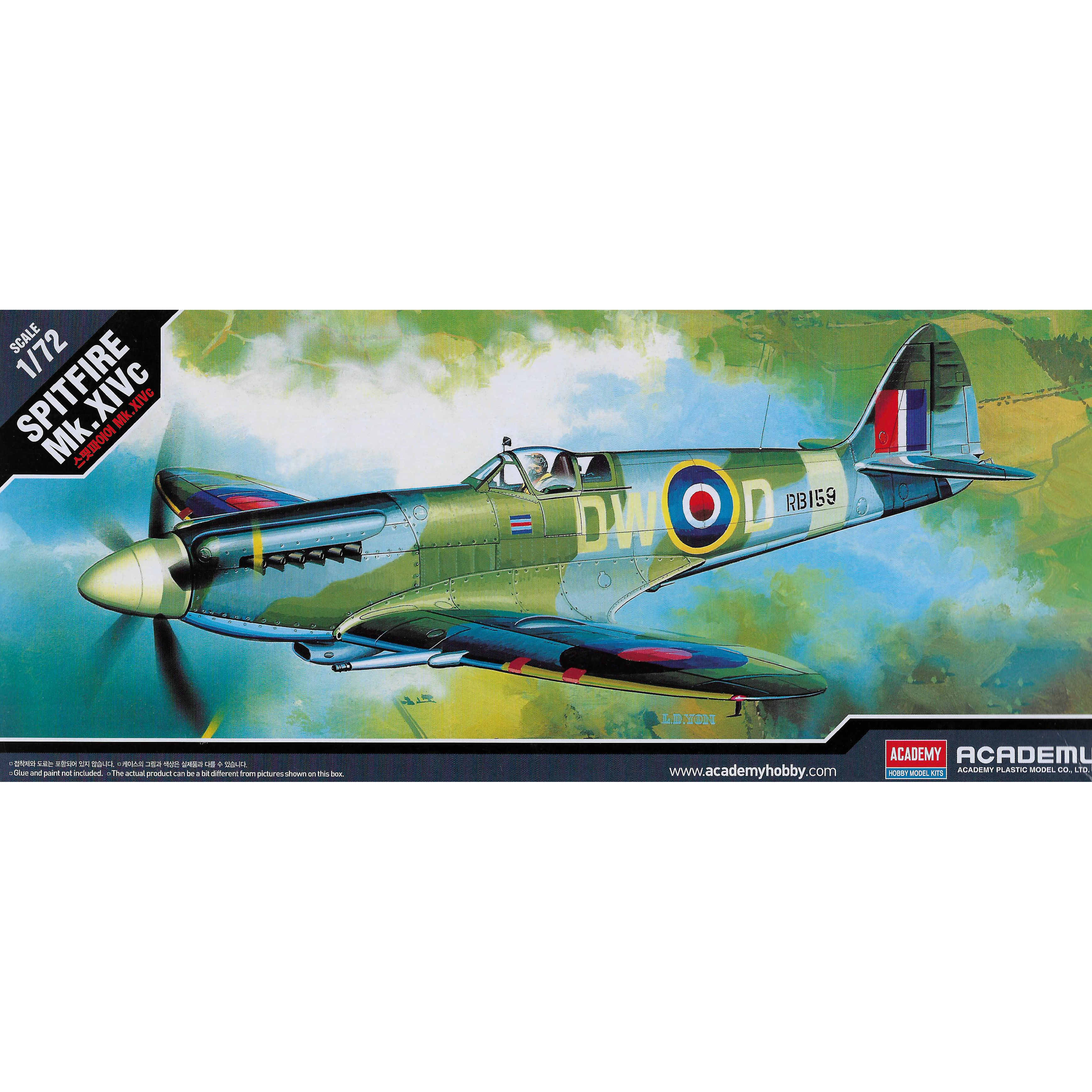 12484 Academy 1/72 SPITFIRE MK.XIV C