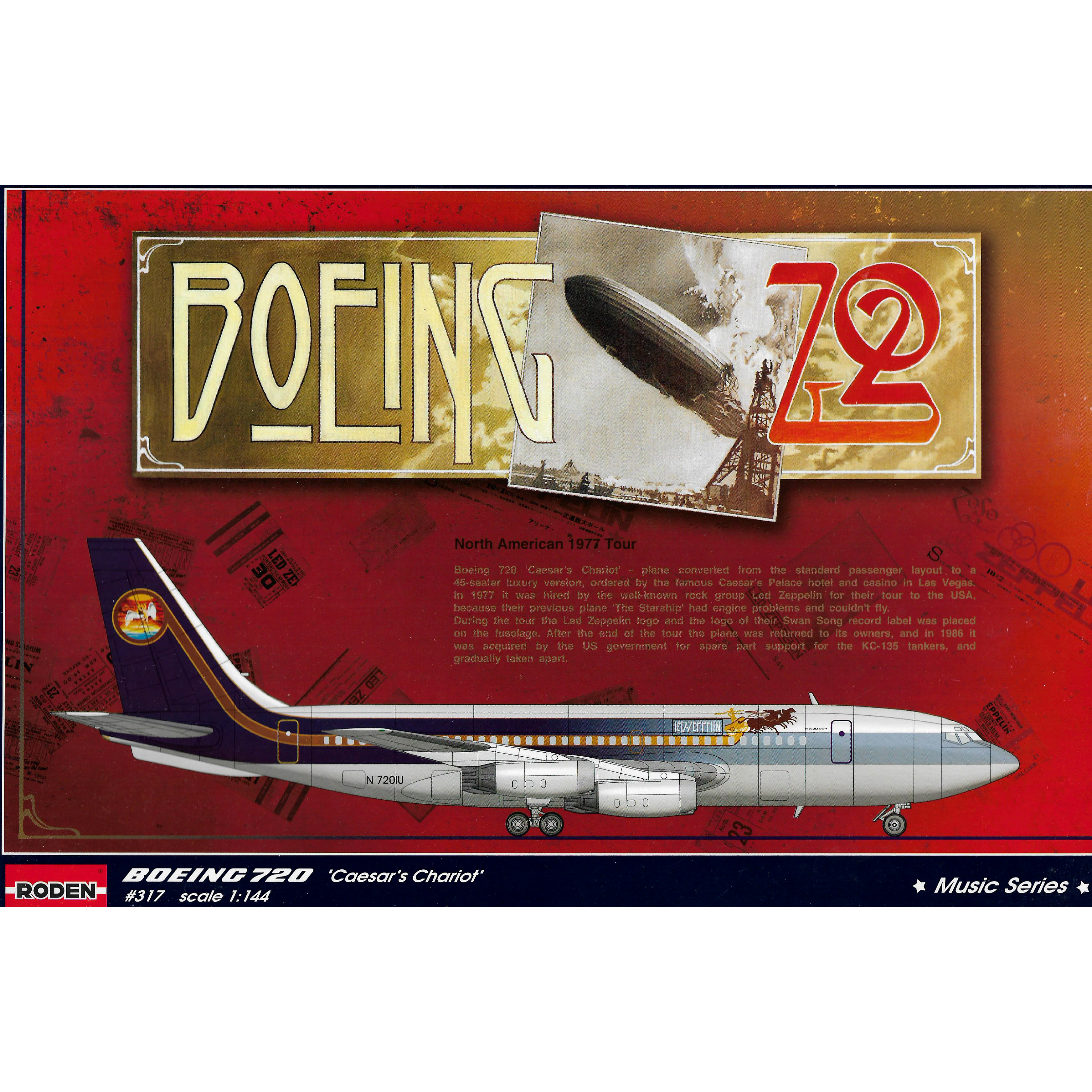 317 Roden 1/144 Aircraft 720 