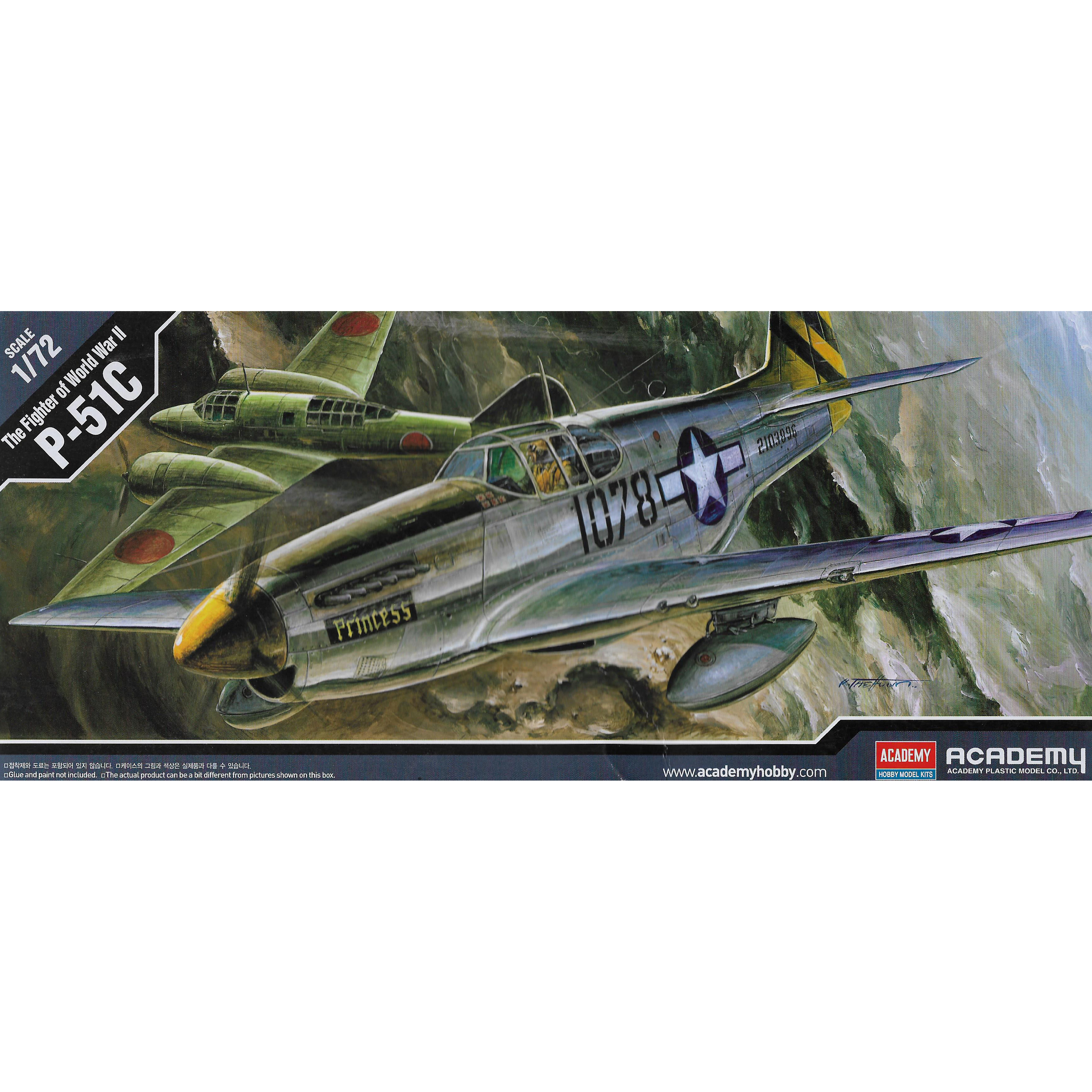 12441 Academy 1/72 Aircraft P-51C