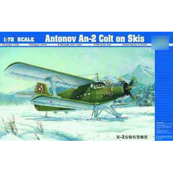Trumpeter 1/72 01607 Antonov An-2 (on skis)