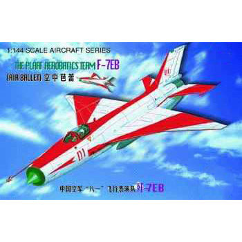 01326 Trumpeter 1/144 Aircraft PLAAF F-7 EB