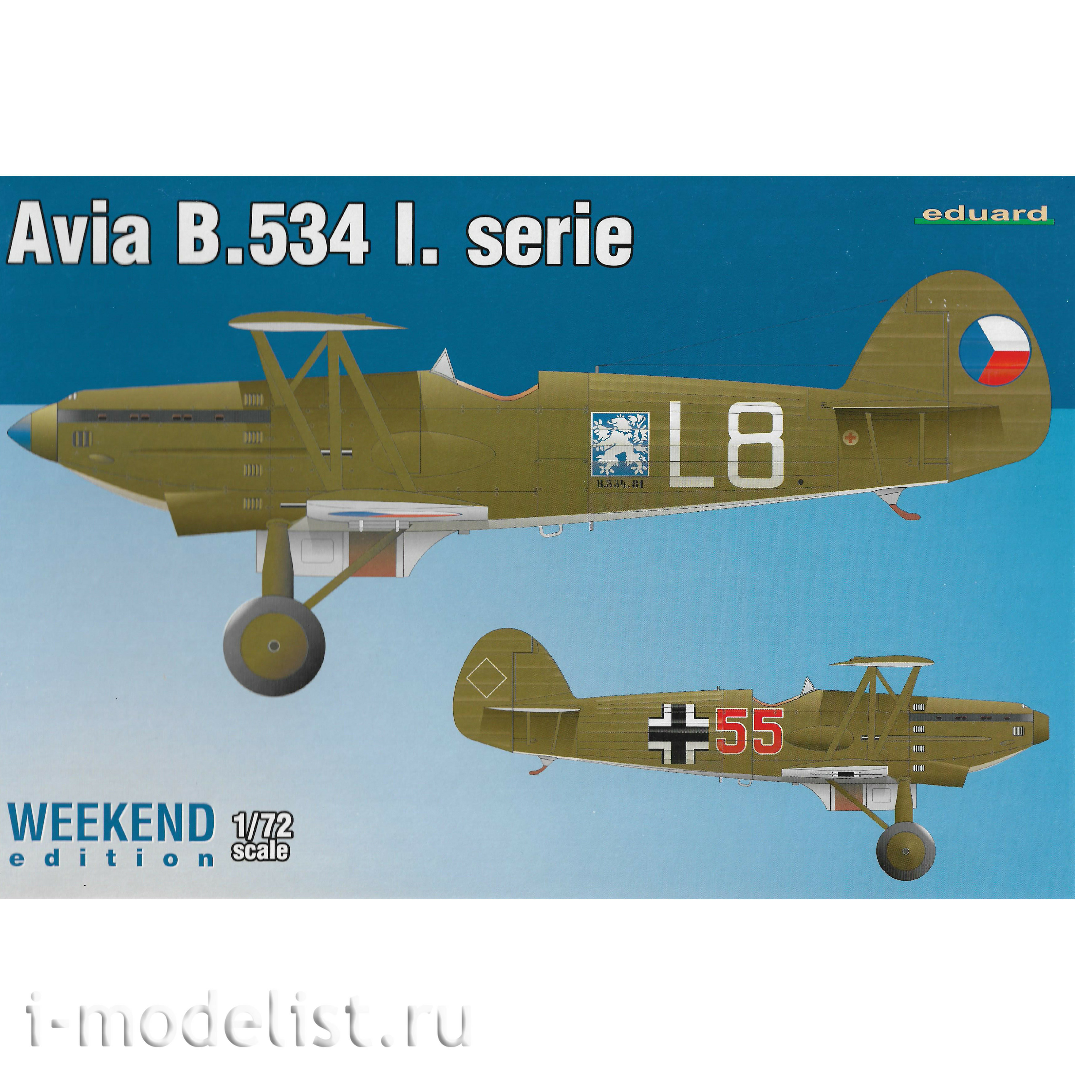 7446 Edward 1/72 Avia B-534 I. serie