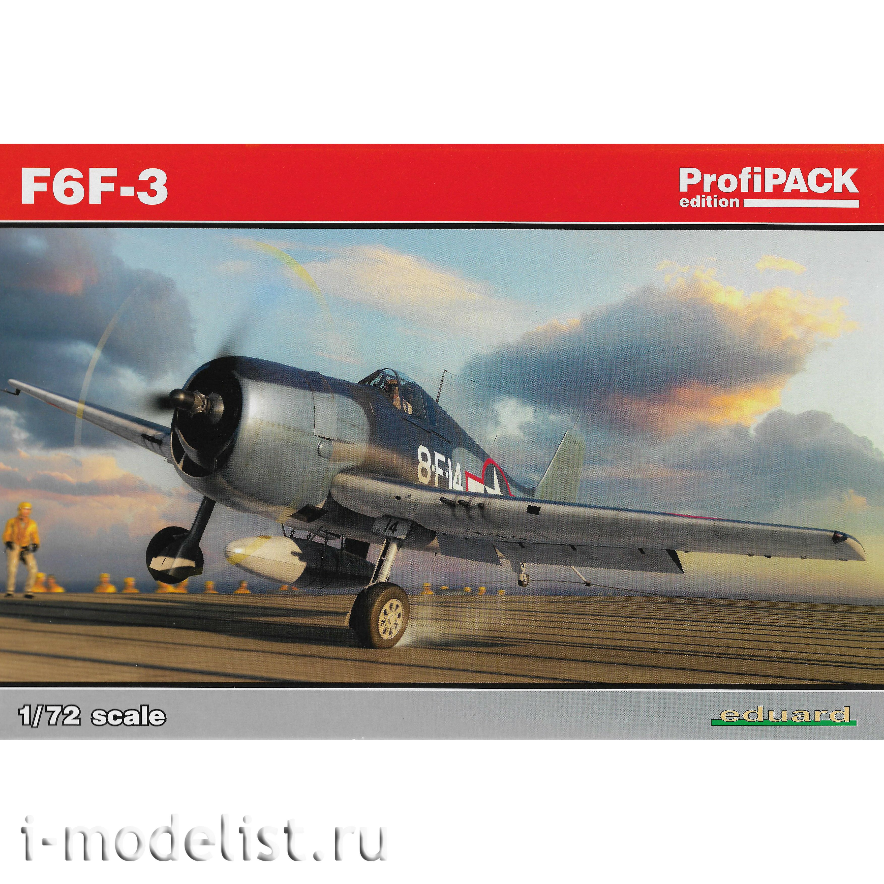 7074 Eduard 1/72 F6F-3 Fighter