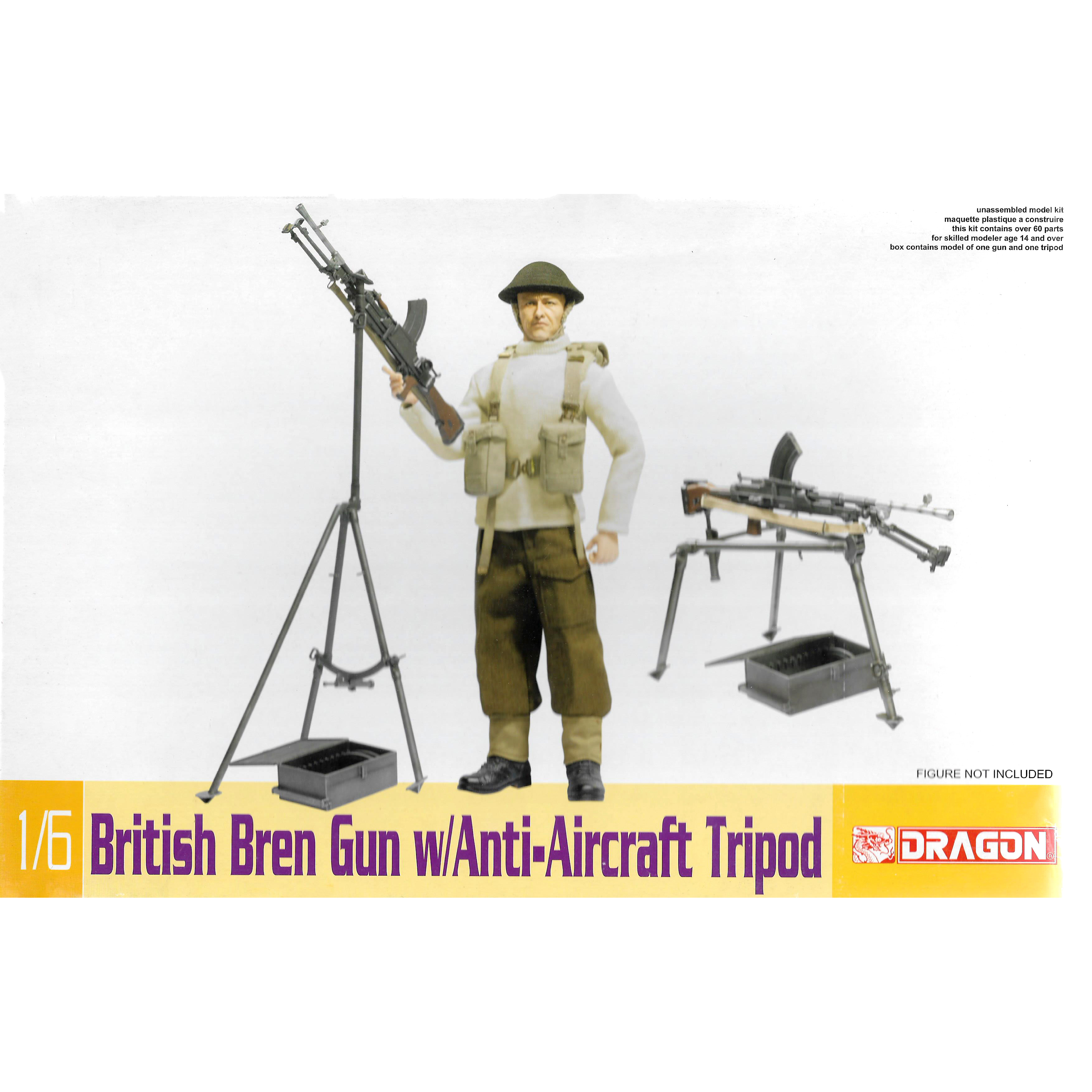 75030 Dragon 1/6 British Bren Gun w/Anti-Aircraft Tripod